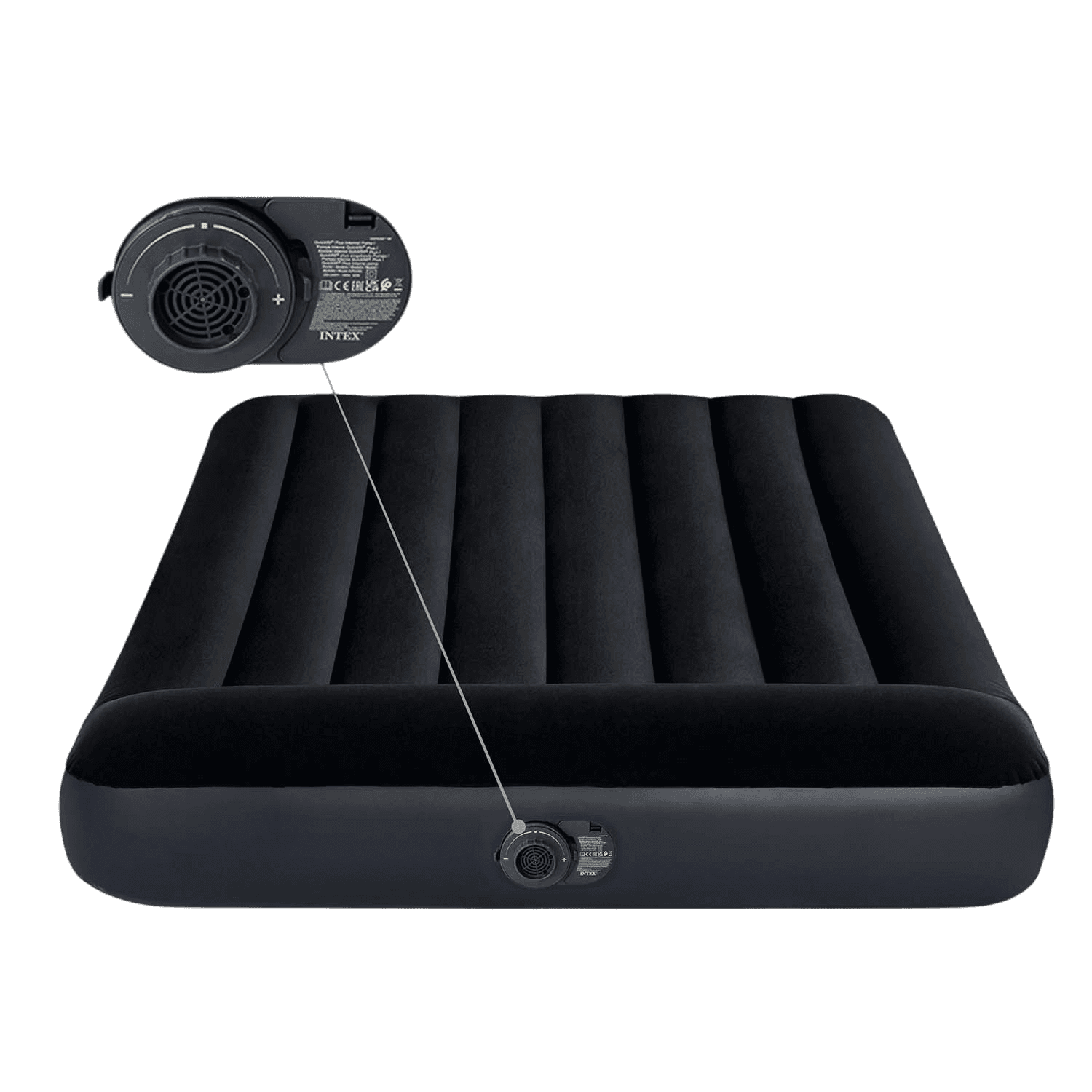 b2x, Inflatable Mattress 203x152x25 Cm With Built-in Electric Pump Intex 64150, Product 0