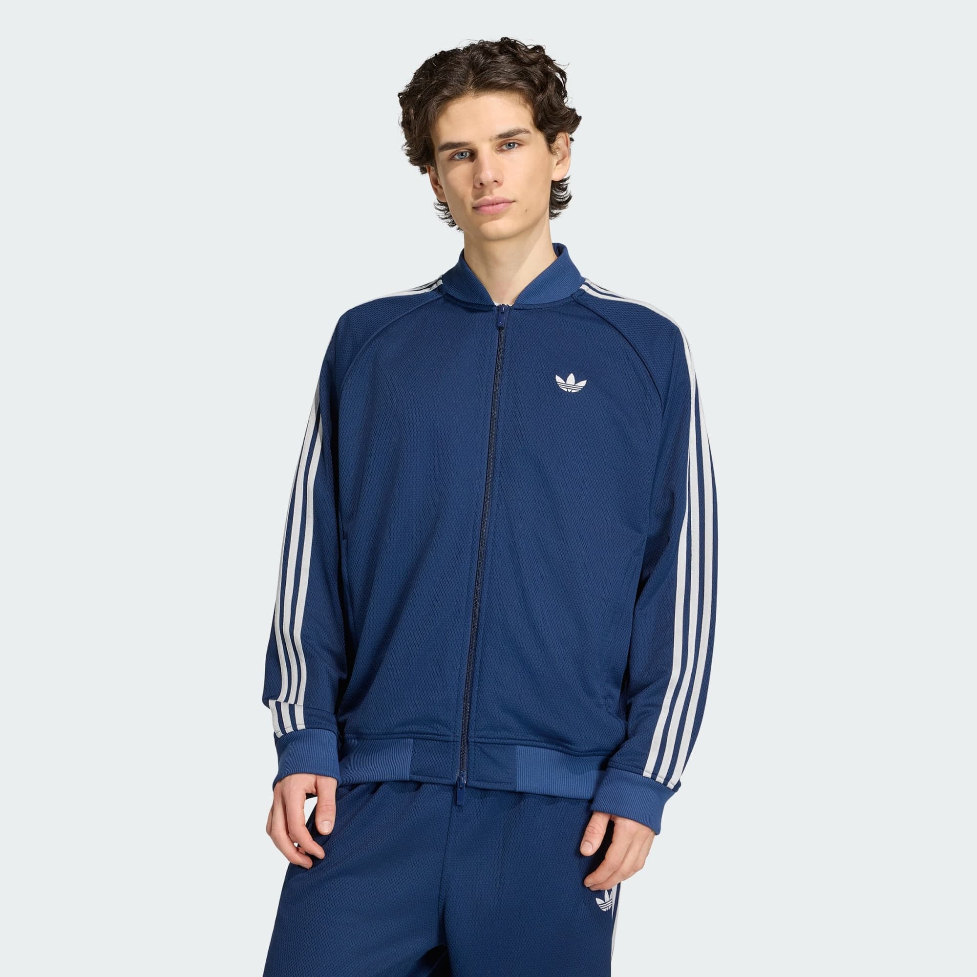 ADIDAS ORIGINALS, Adidas Originals Sst Adicolor Classics Mesh Träningsjacka, Model 1