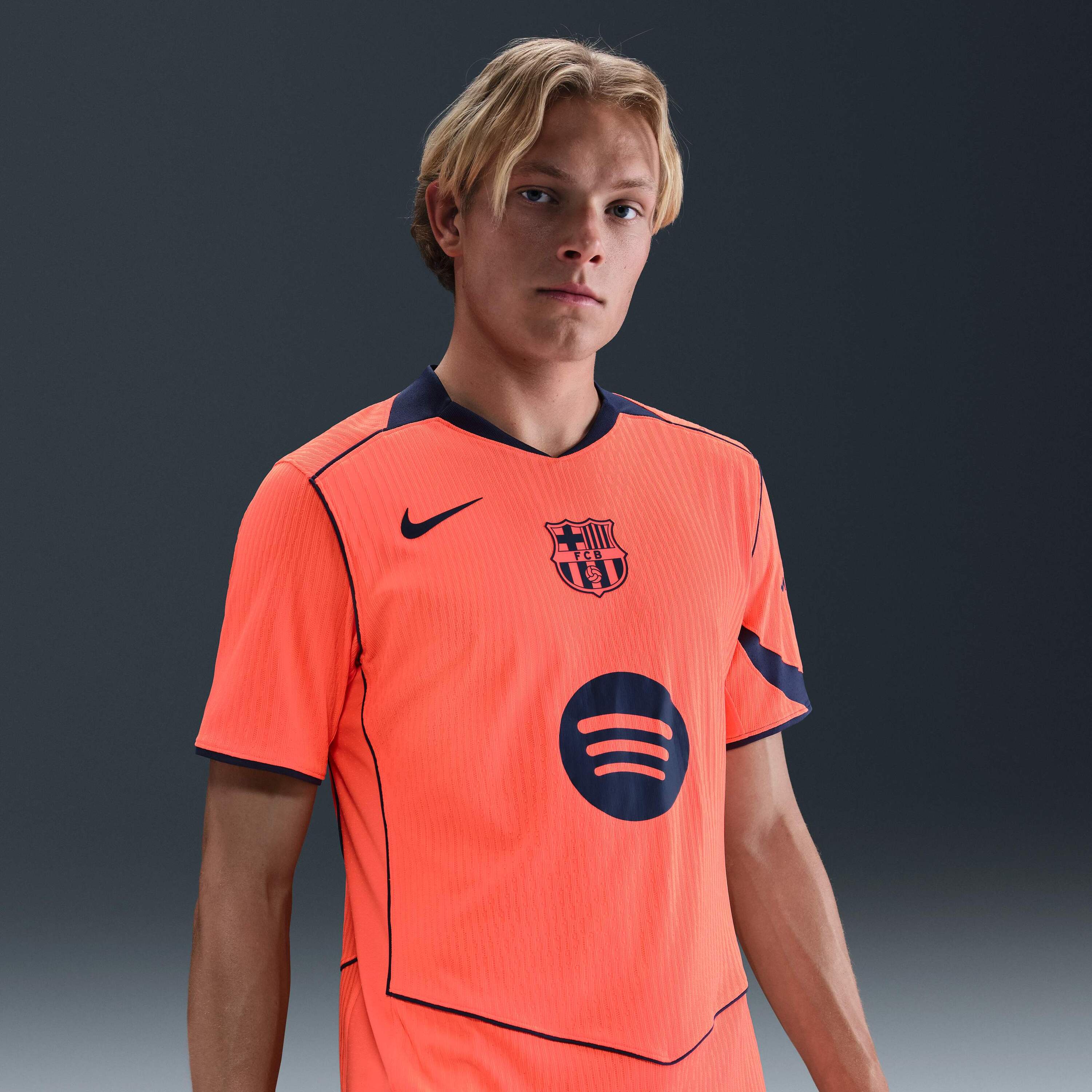 Nike, Men's Dri-fit Adv Total 90 Football Authentic Shirt F.c. Barcelona 2025/26 Match Third, Product 0