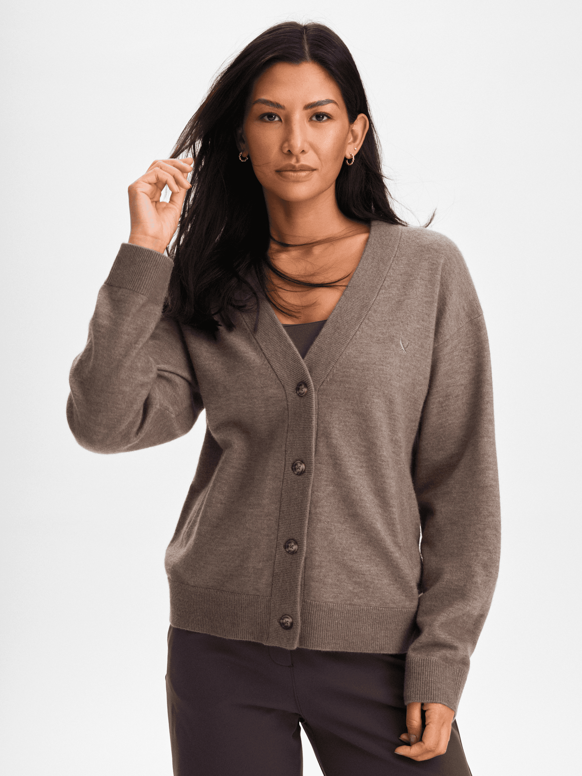 SOC, W KNITTED CARDIGAN, Model 1