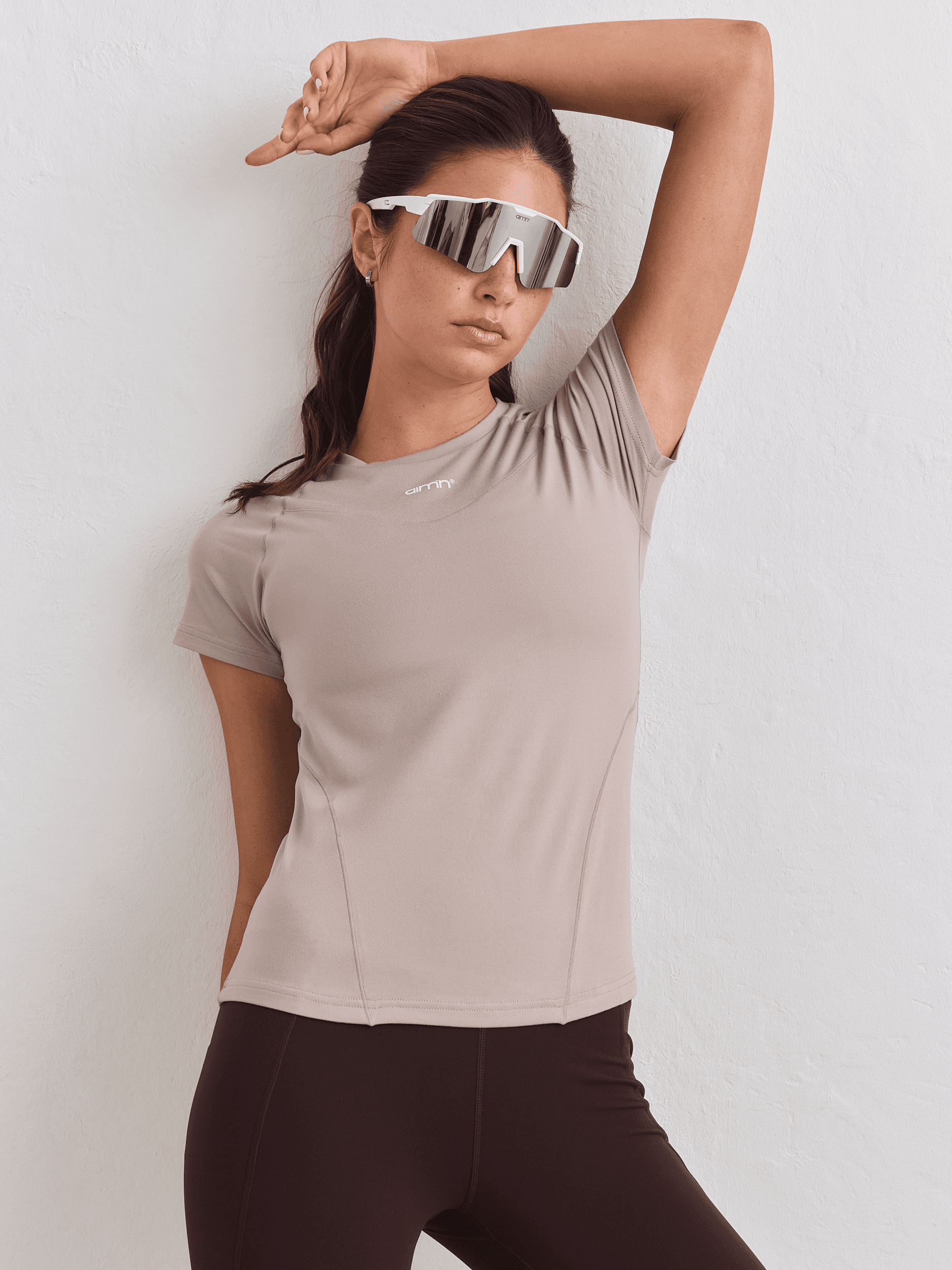 AIM´N, W Soft Basic Short Sleeve, Model 1