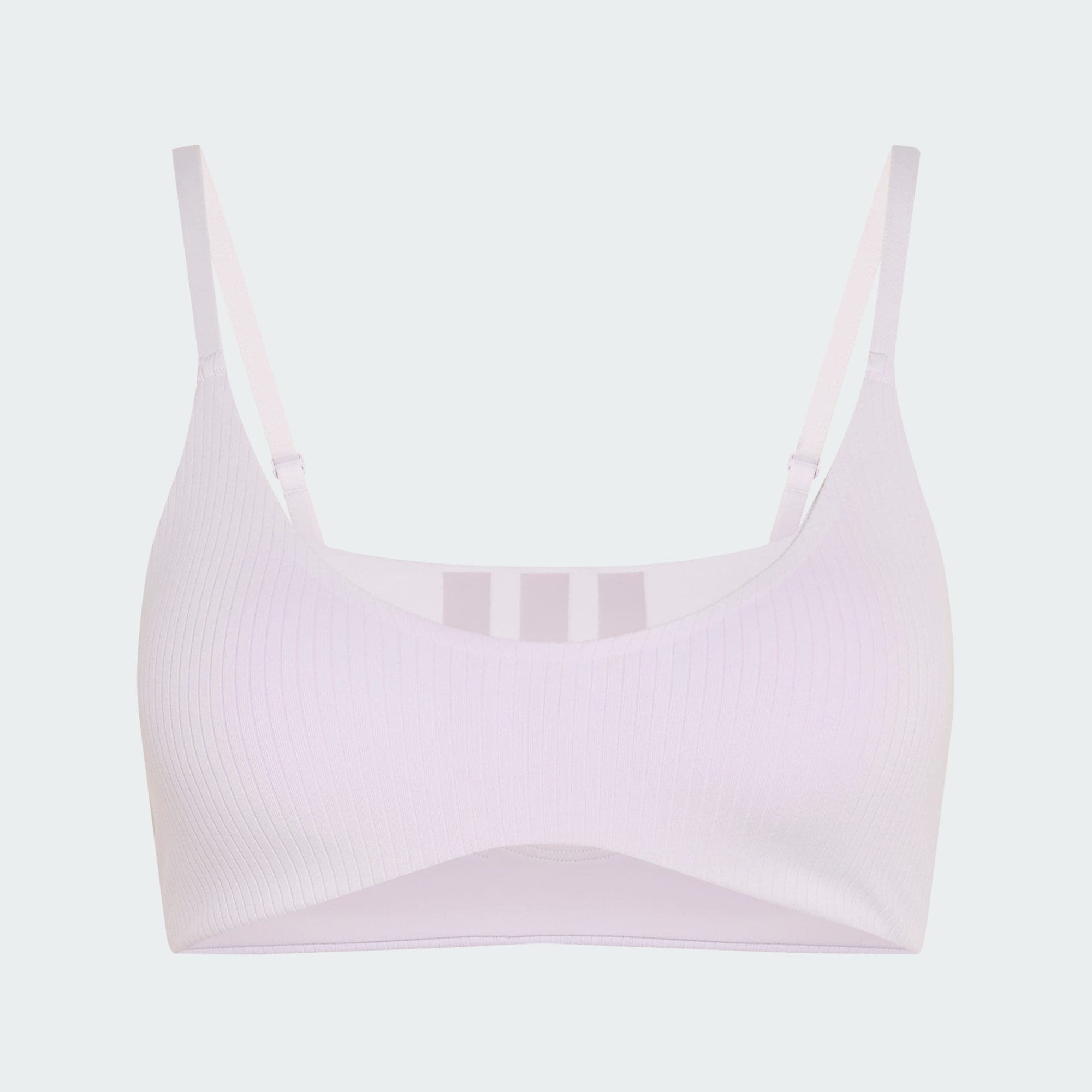 Adidas, Adidas All Me Ribbstickad Bh Med Lätt Stöd, Product 0