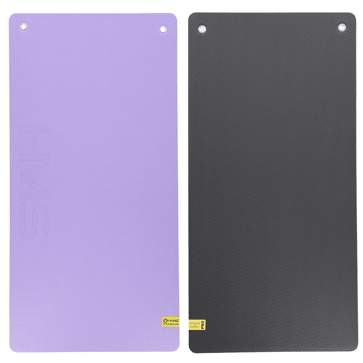 northix, Fitness Mat Eva, 120x60cm, 15mm, Violet-black, Product 0