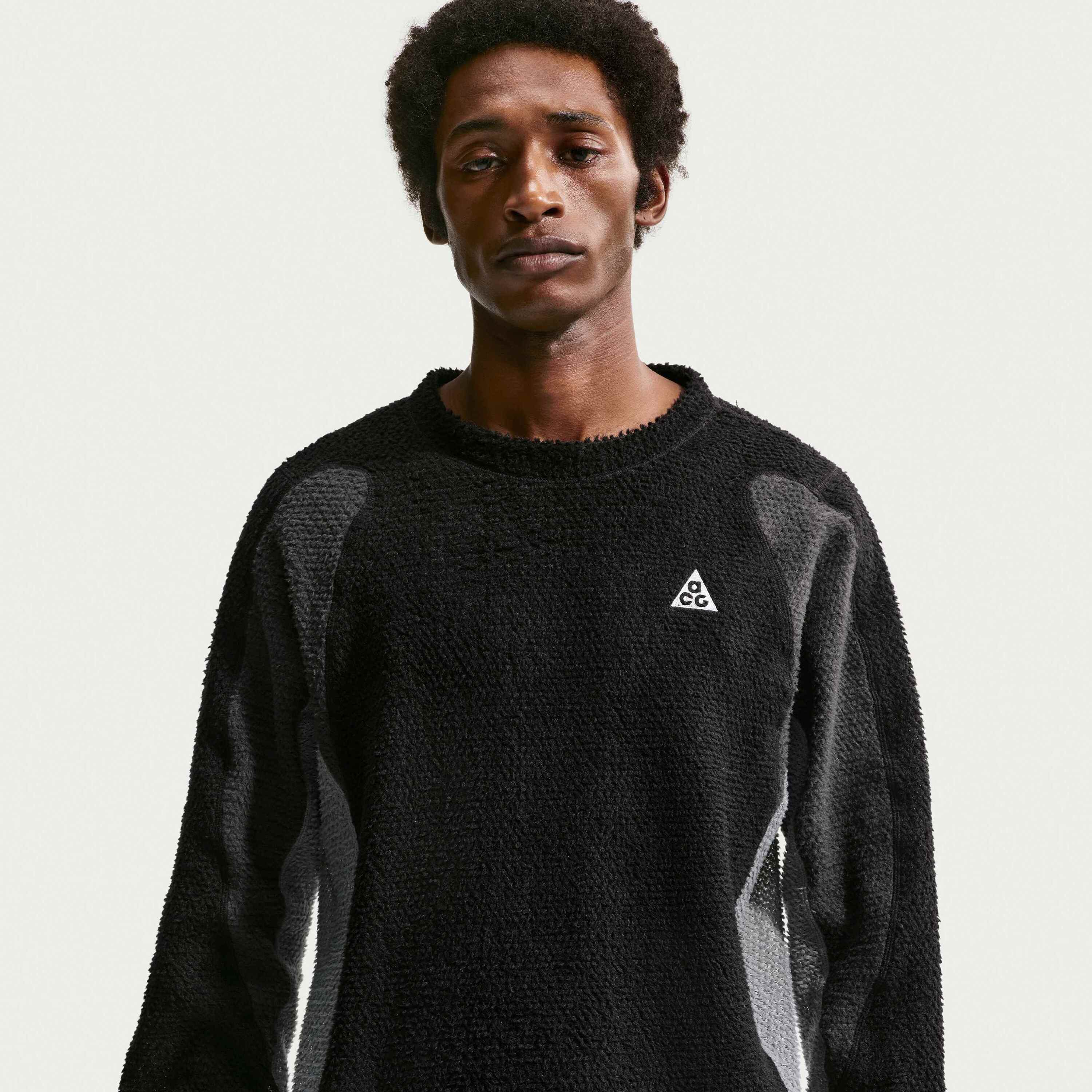 Nike, Crew-neck Top Acg Wolf Lichen, Product 0