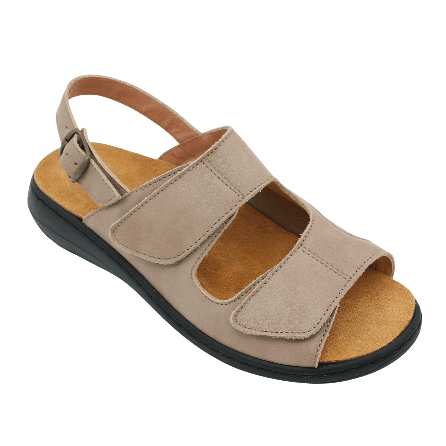 embla, Sandal Taupe Ergoflex, Product 0
