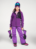 J PUHKU FLEECE SWEATER, Lilac