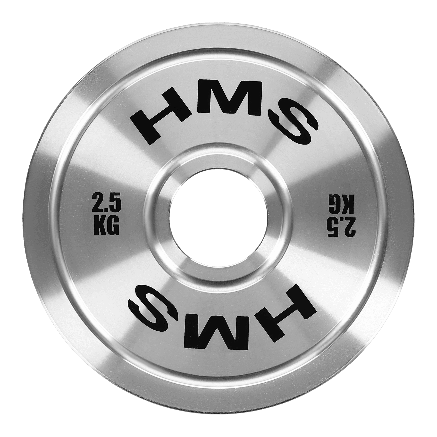 northix, Olympic Steel Weight Plate, 2.5 Kg, Product 0