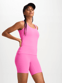 W SOFT FITNESS SINGLET, Pink