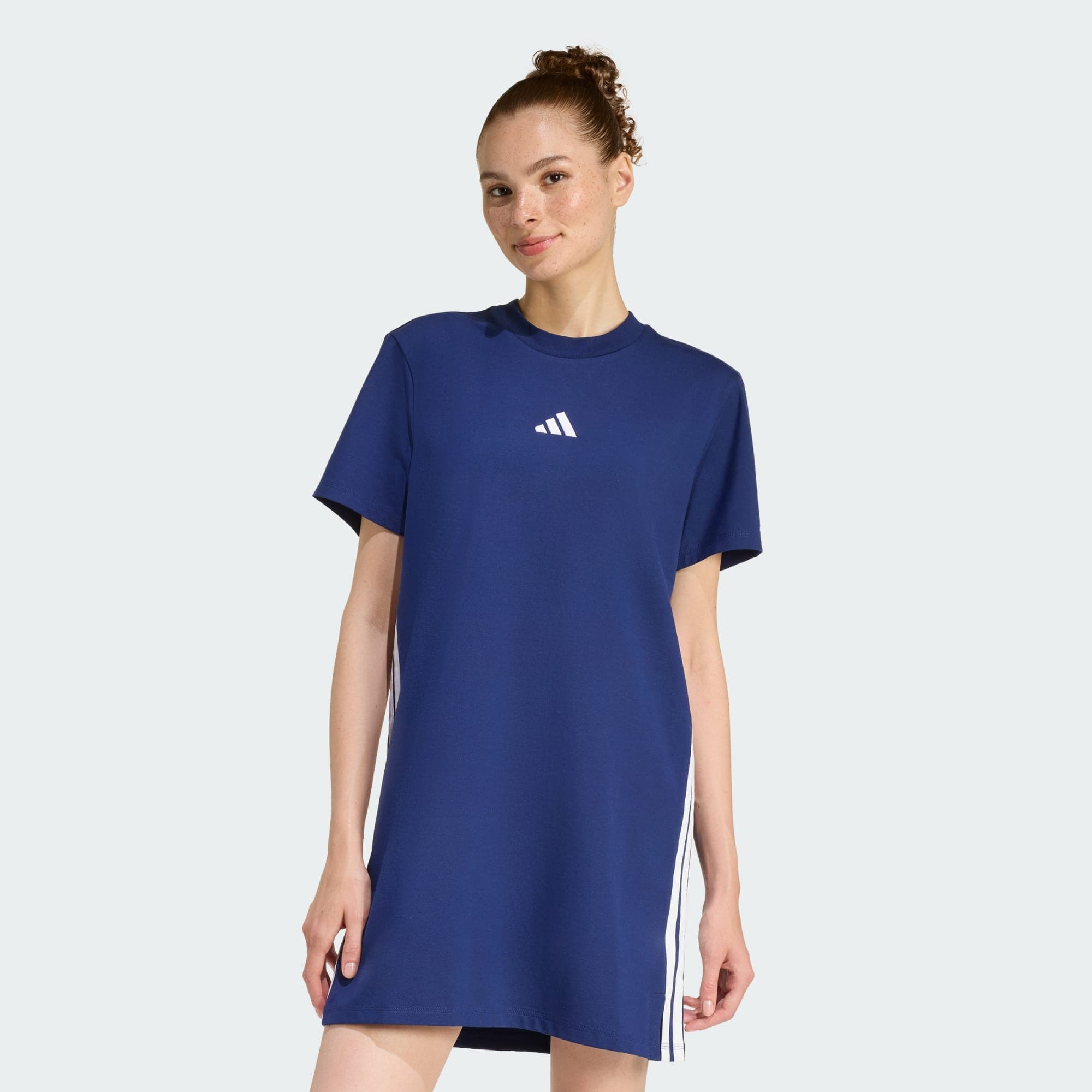 Adidas, Adidas Essentials 3-stripes T-shirtklänning, Model 1