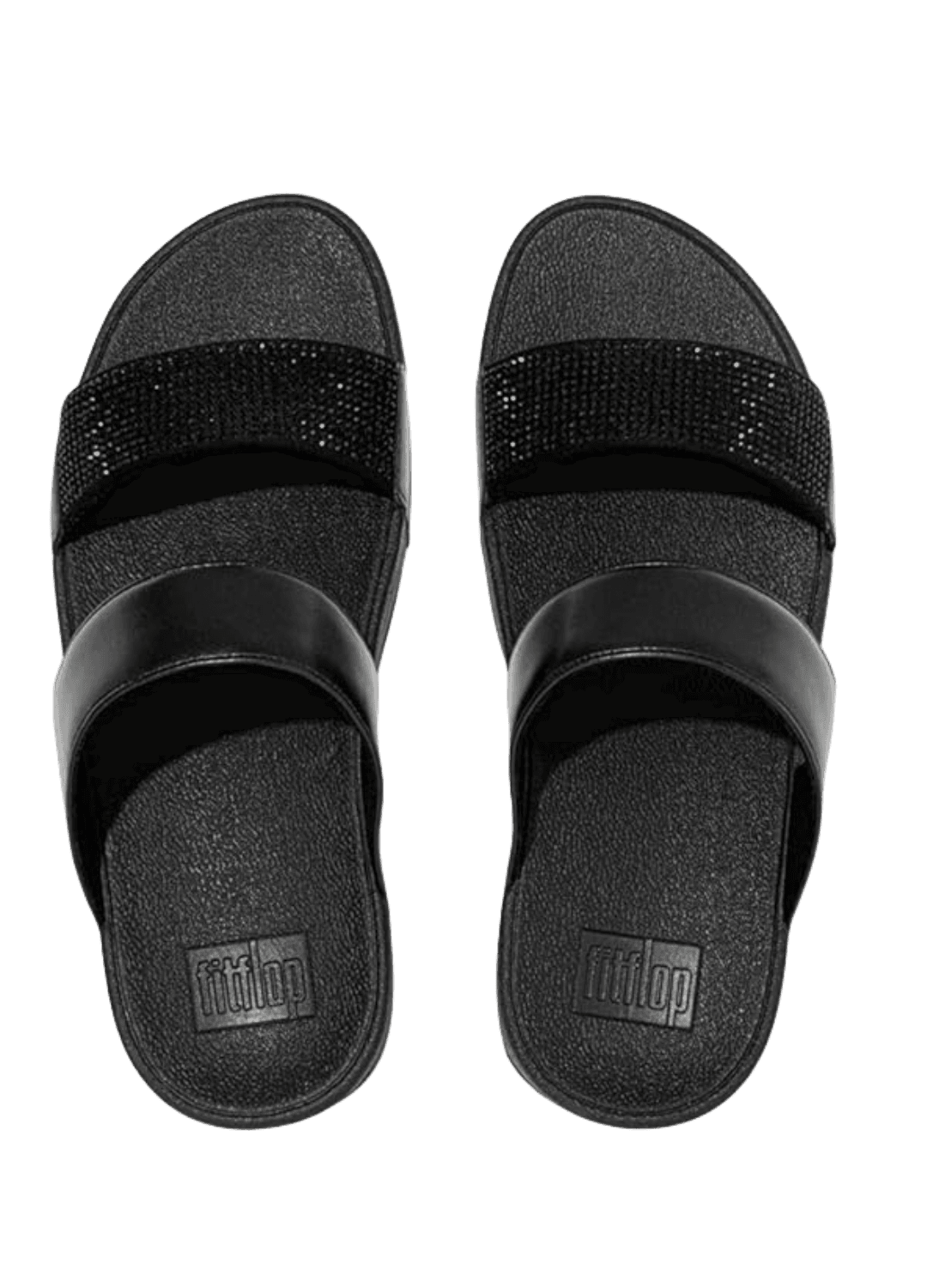 fitflop, Lulu Crystal Embellished Slides, Detail 1