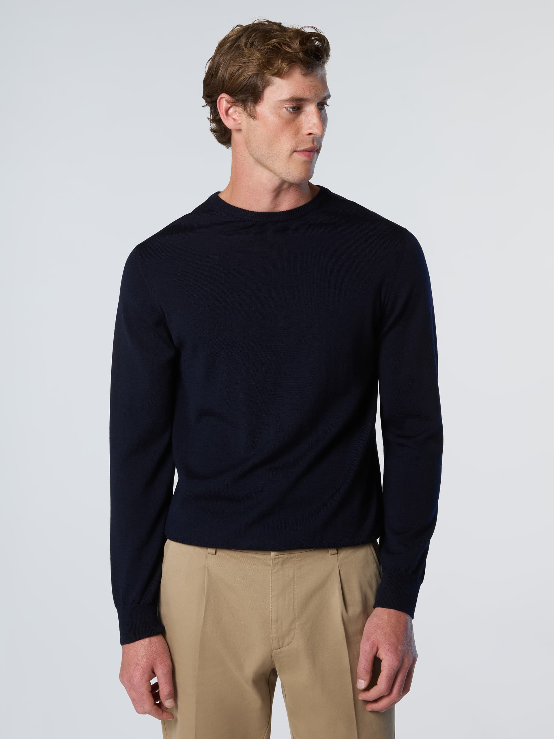 north sails, North Sails Sweater Merino Wool Crew-neck, Product 0