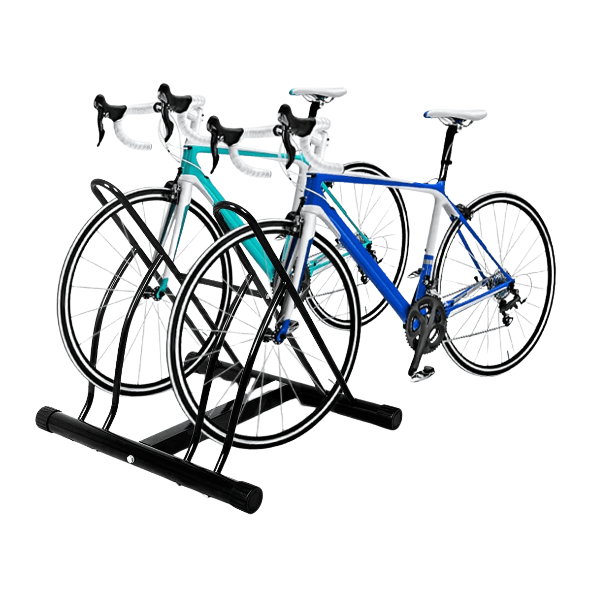 northix, Bike Rack For 2 – Indoor/outdoor, Steel, Black, Product 0