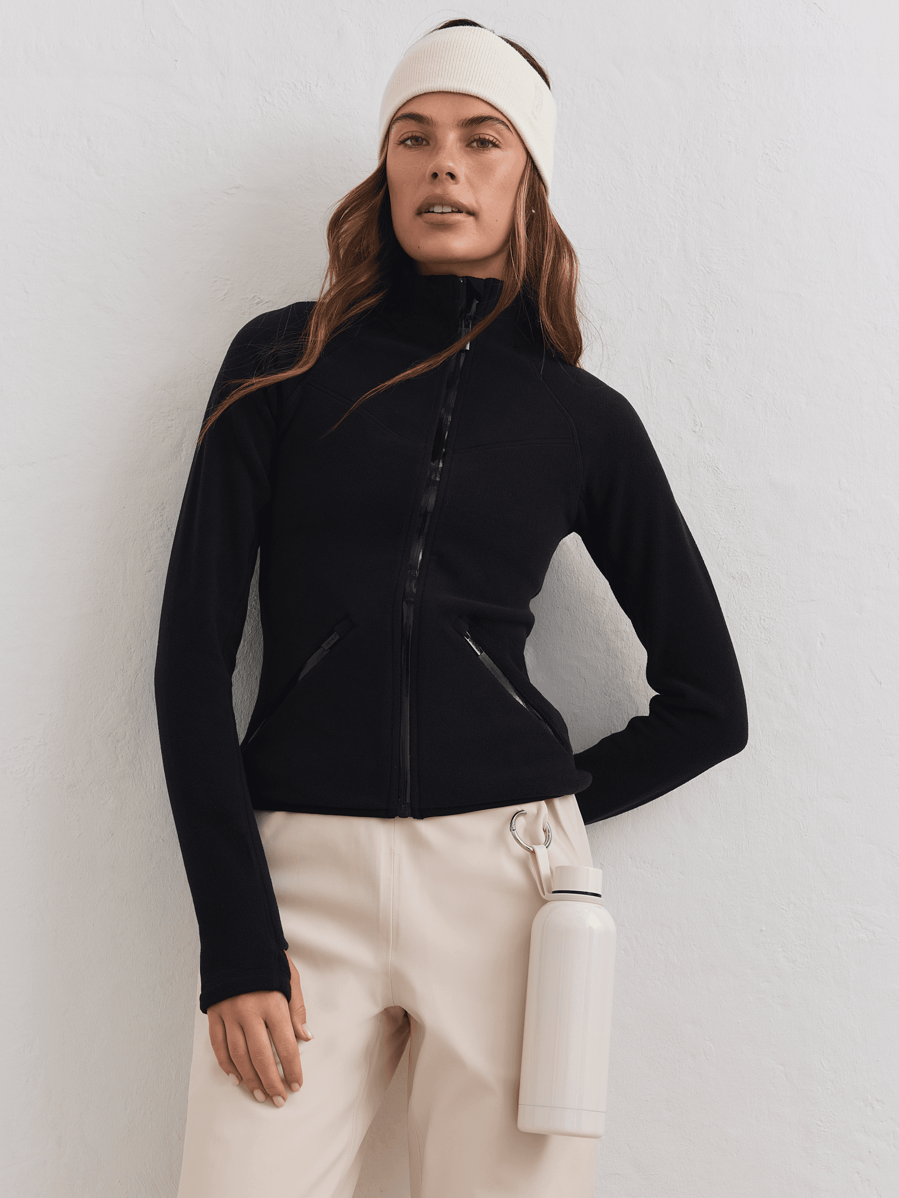 AIM´N, STRETCH FLEECE ZIP JACKET, Model 1