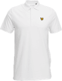 M GOLF CORE POLO, White