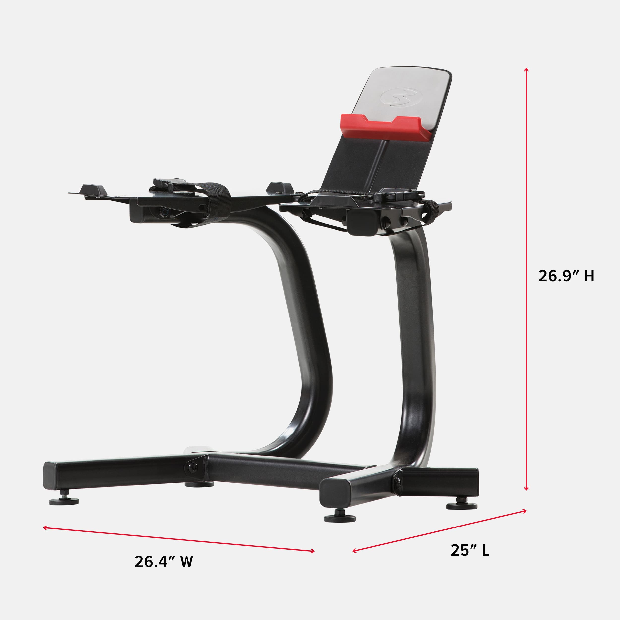 bowflex, Selecttech Stand With Media Rack, Detail 1
