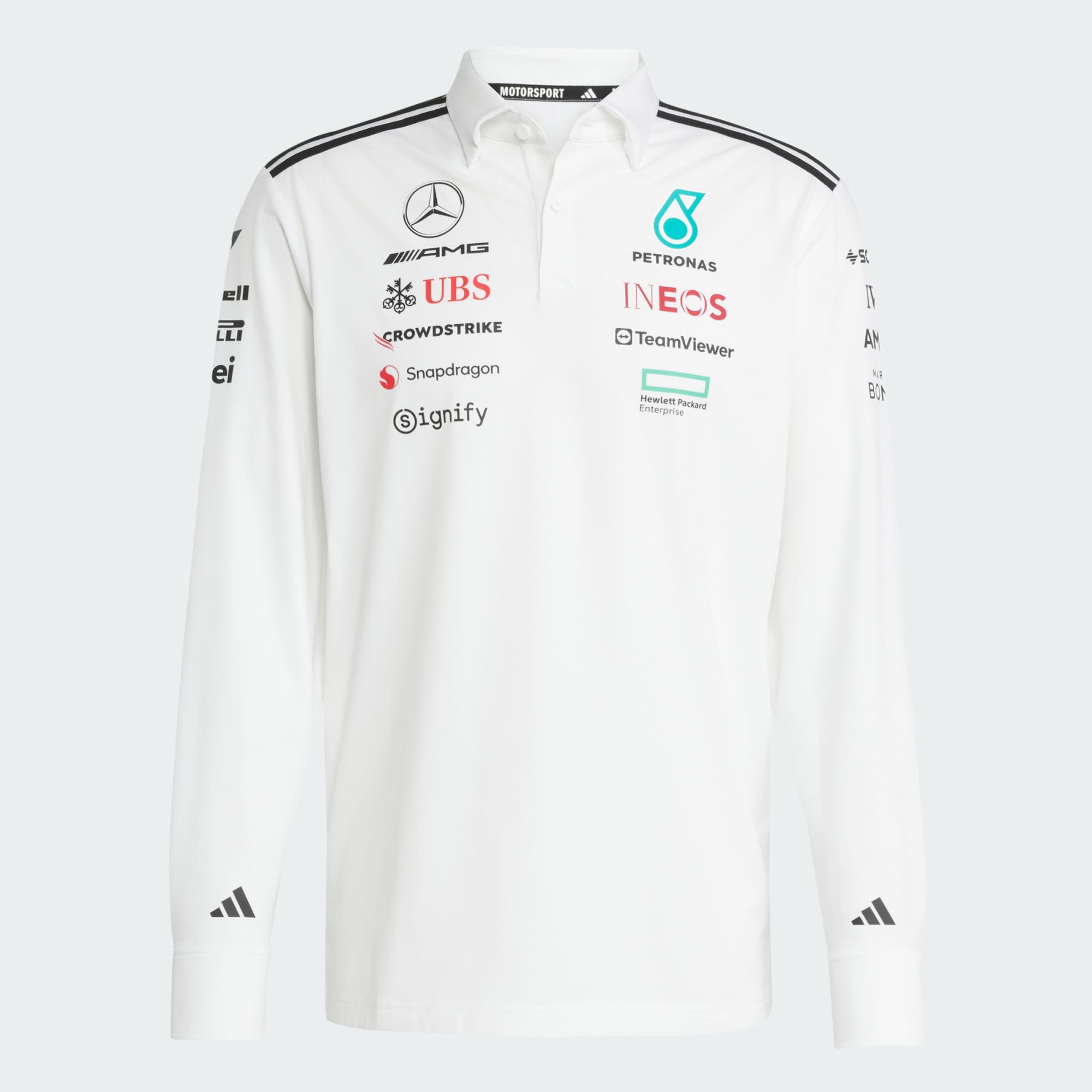 Adidas, Adidas Mercedes - Amg Petronas Formula One Team Polo Long Sleeve Pikétröja, Product 0