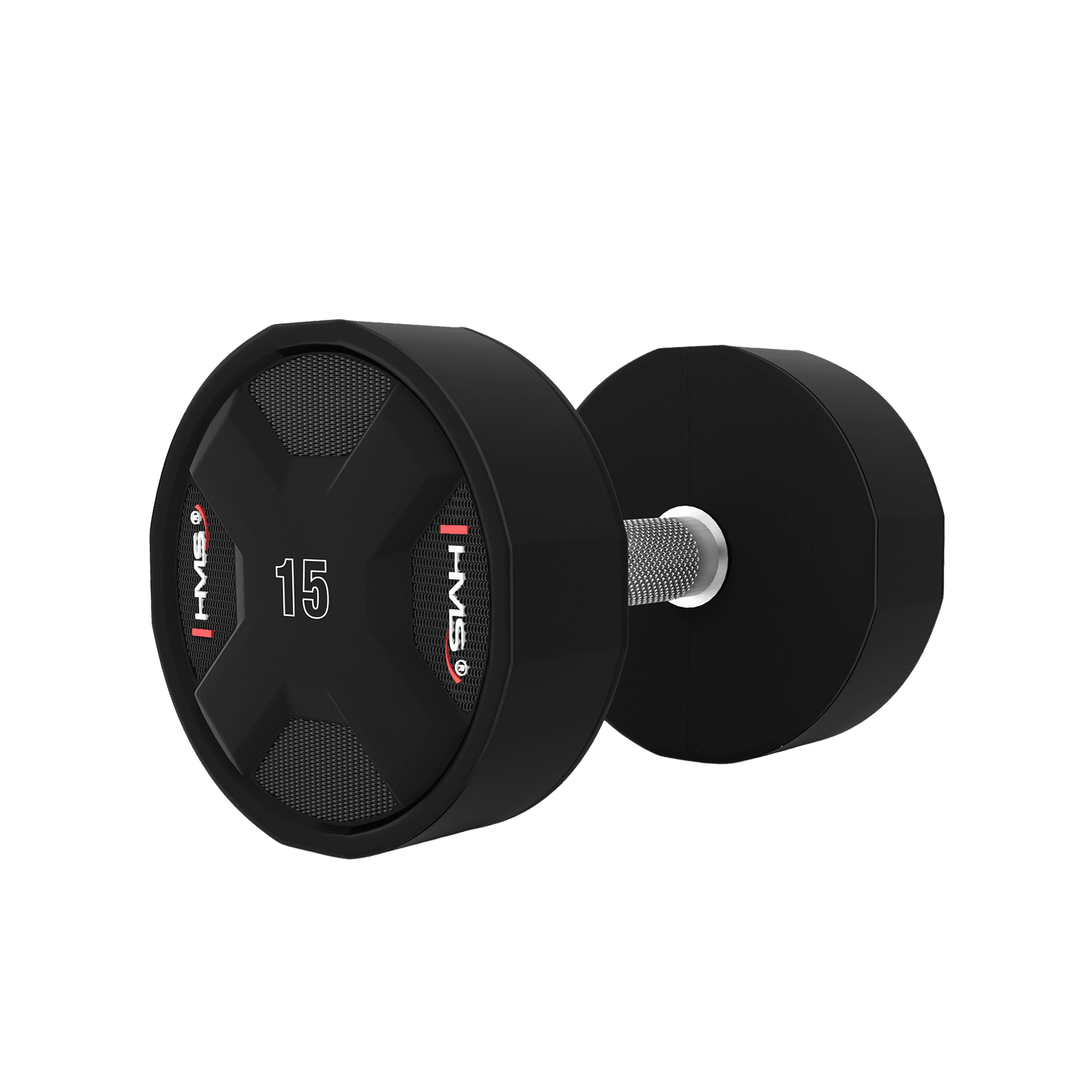 northix, 15 Kg Polyurethane Dumbbell – Hpc Cpu Hms, Product 0
