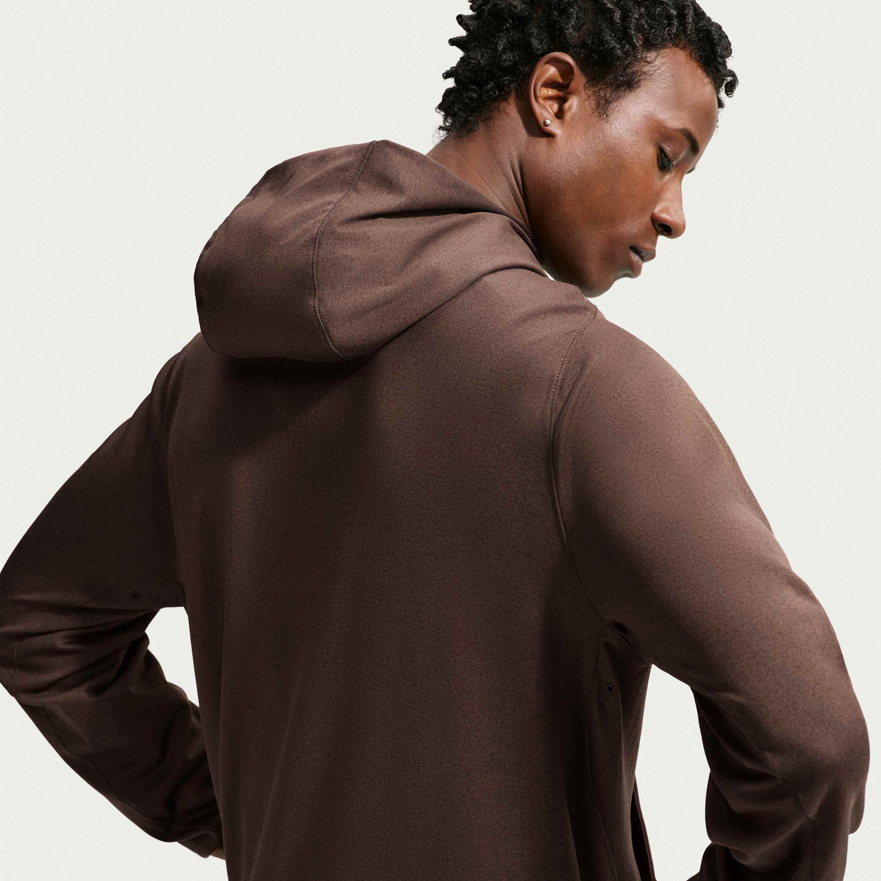 Nike, Men's Dri-fit Uv Protection Full-zip Performance Hoodie Primary Nanoknit, Detail 1