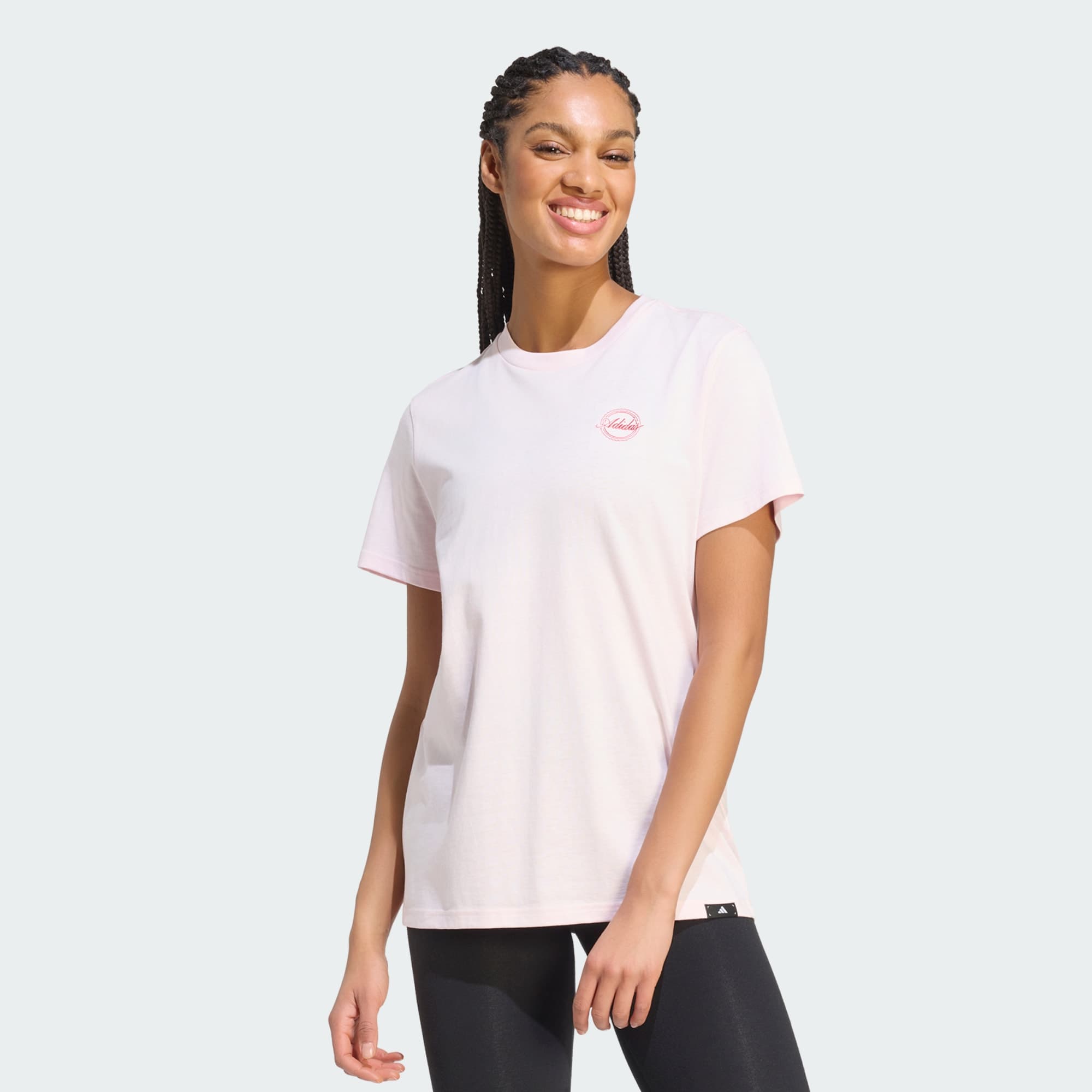 Adidas, Adidas Travel Loose T-shirt Med Grafik, Model 1