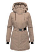 Women Winterjacket Frostkuss, Grey
