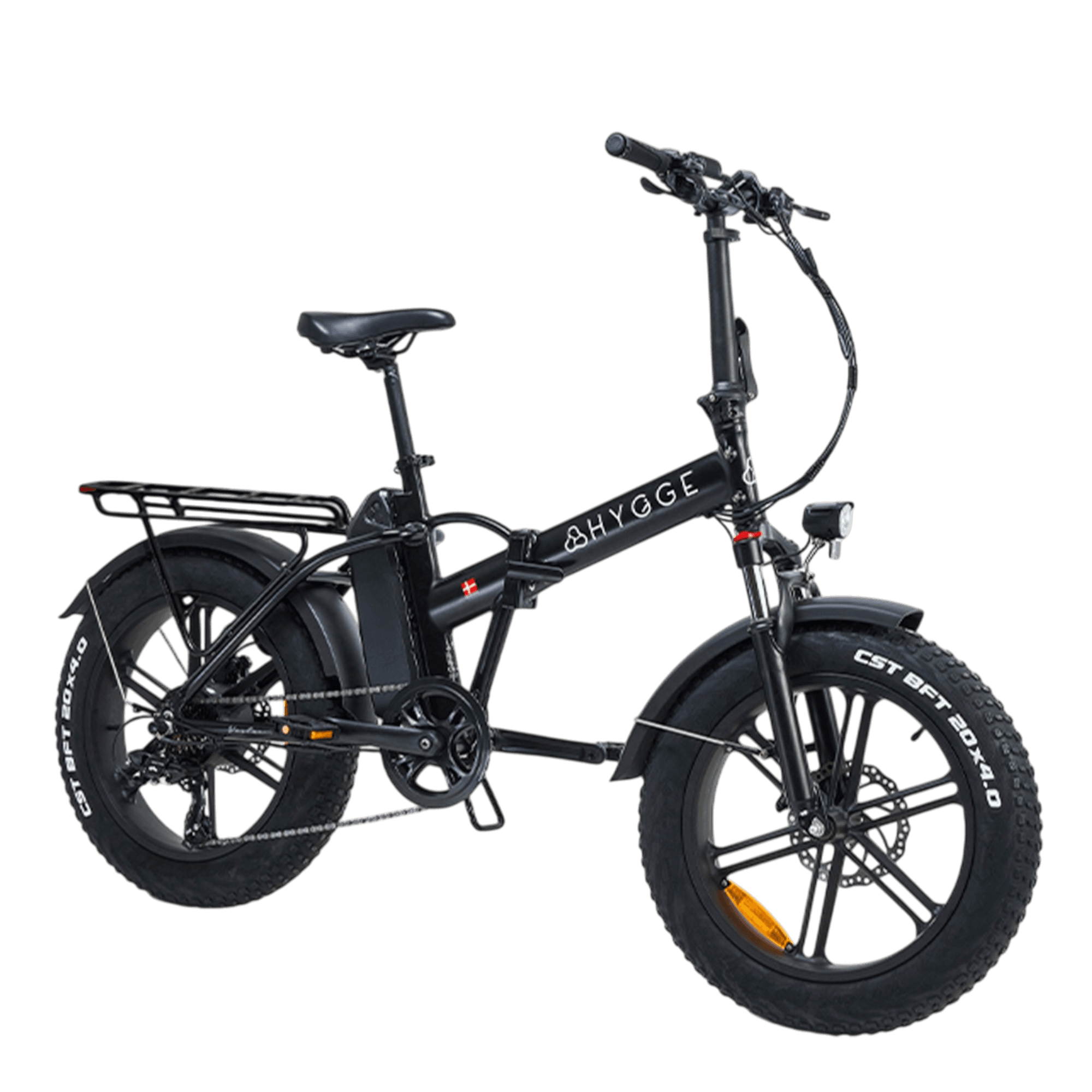 hygge bikes, Vester 2026 - Folding Fat Tyre E-bike 48v 14ah - Onyx Black, Product 0