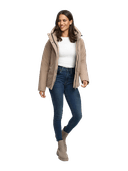 Women Winterjacket Yeminaa, Grey