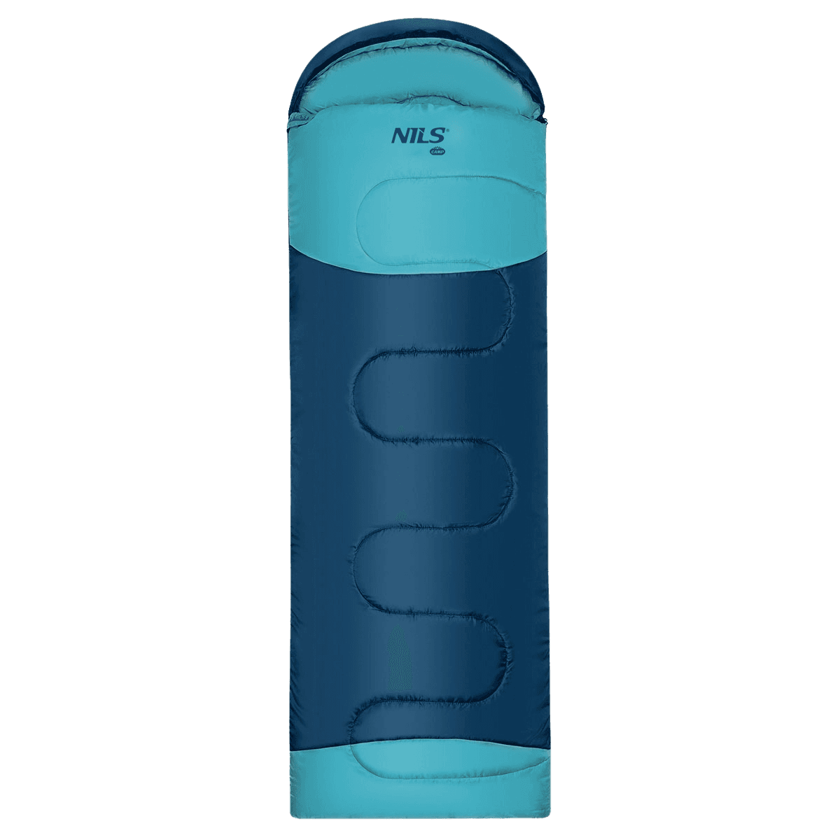 northix, Blue Light Sleeping Bag, Size L, Camping Gear, Product 0