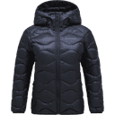 W Helium Down Hood Jacket, Black