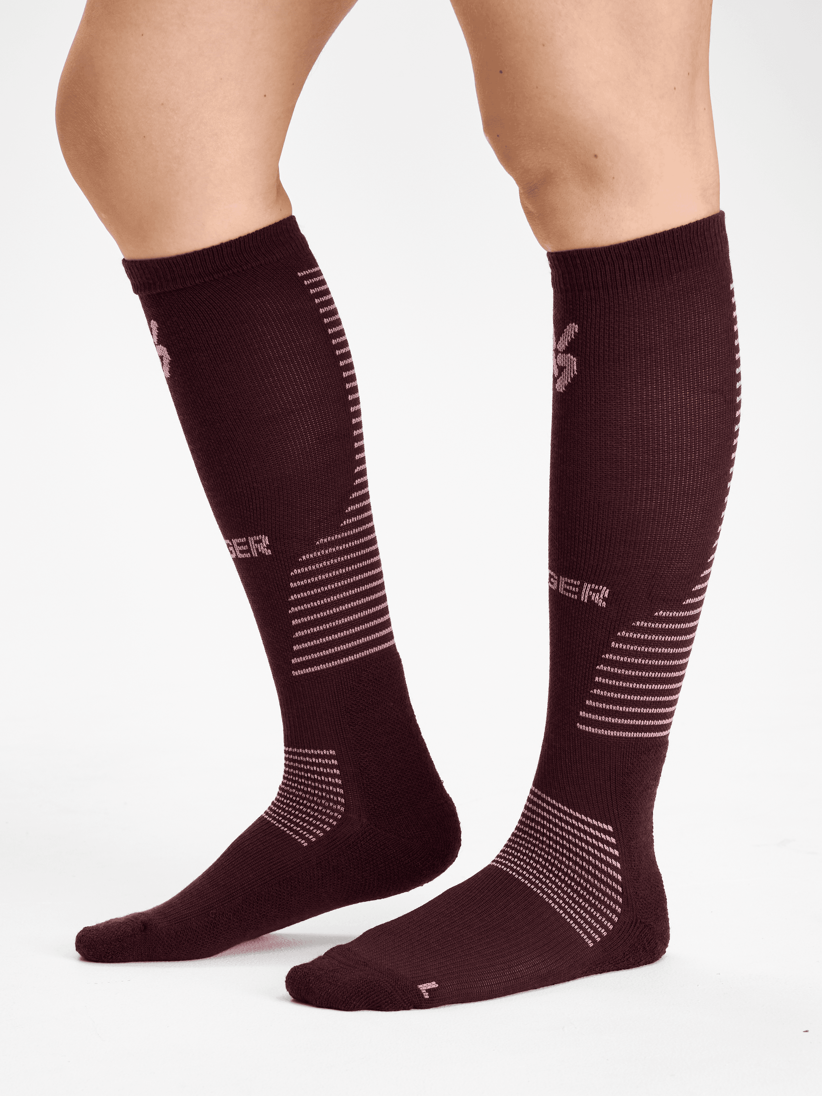 SEGER, Advanced Wool Compression Ski Sock, Model 1