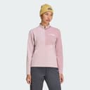 Adidas Terrex Multi Climacool Långärmad T-shirt Med 1/2 Dragkedja, Lilac