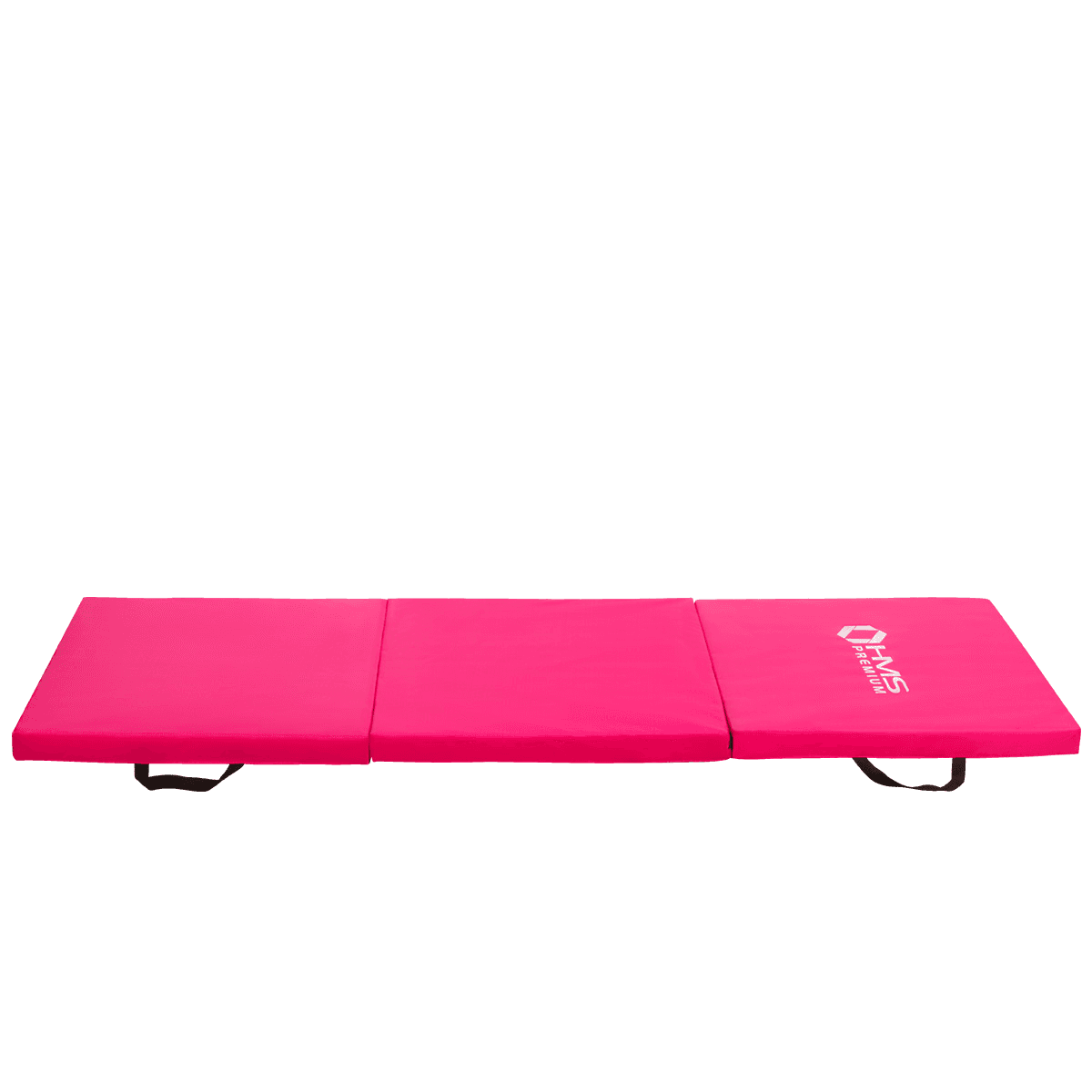 northix, Gymnastic Foldable Mattress, 1800x600mm, Pink, Detail 1