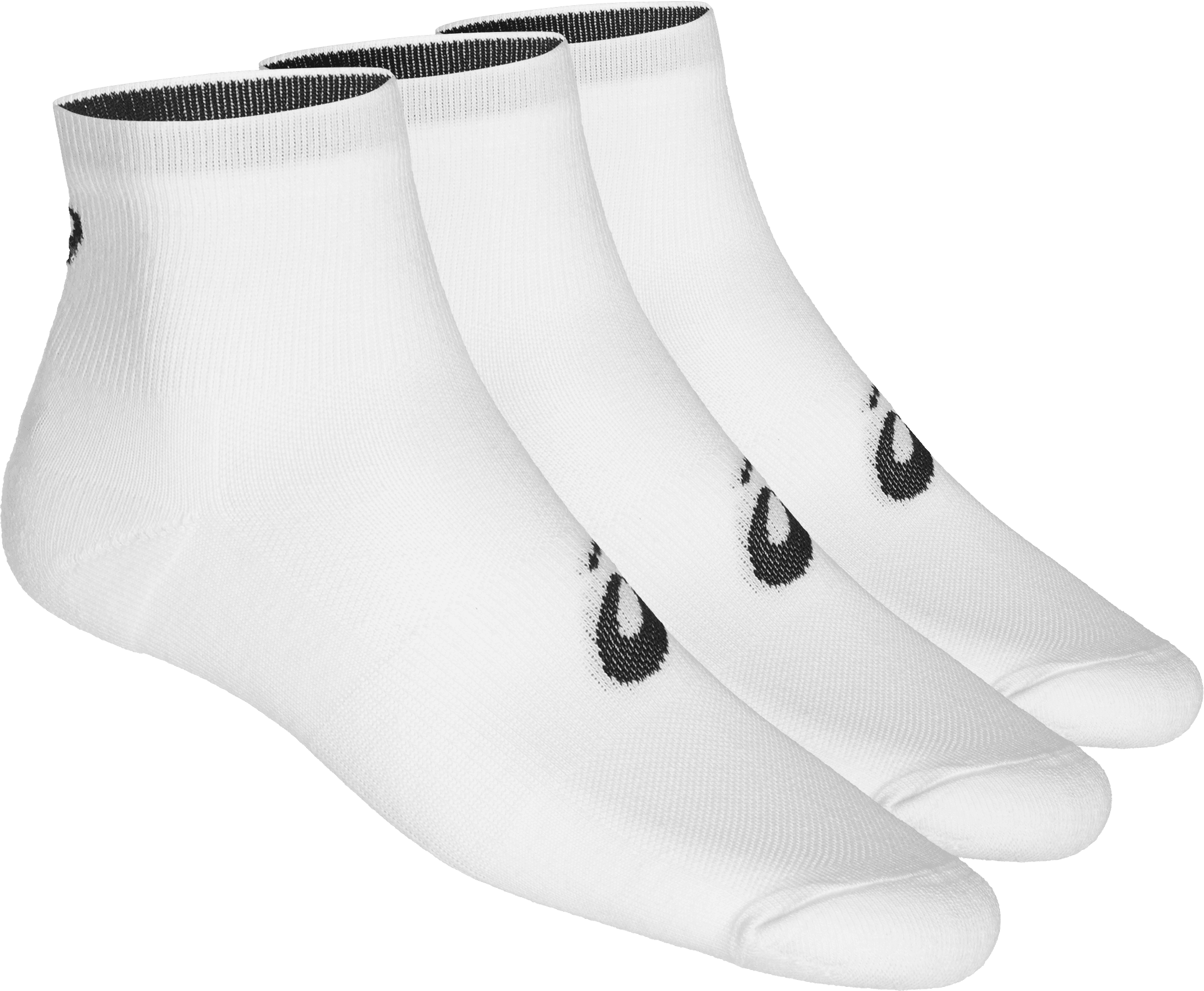 Asics, 3ppk Quarter Socks, Product 0