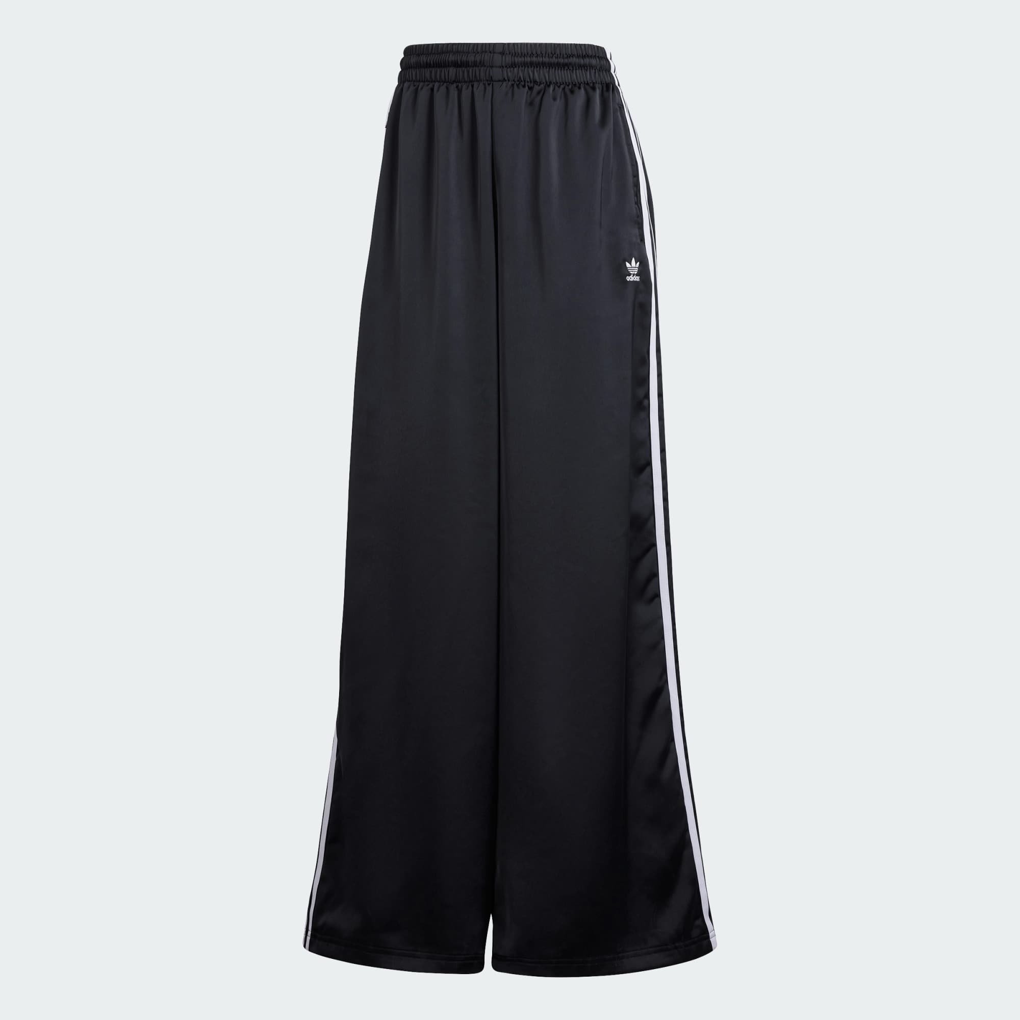 ADIDAS ORIGINALS, Adidas Originals Adicolor Satin Träningsbyxor Med Vida Ben, Product 0