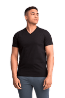 M Premium V-Neck, Black