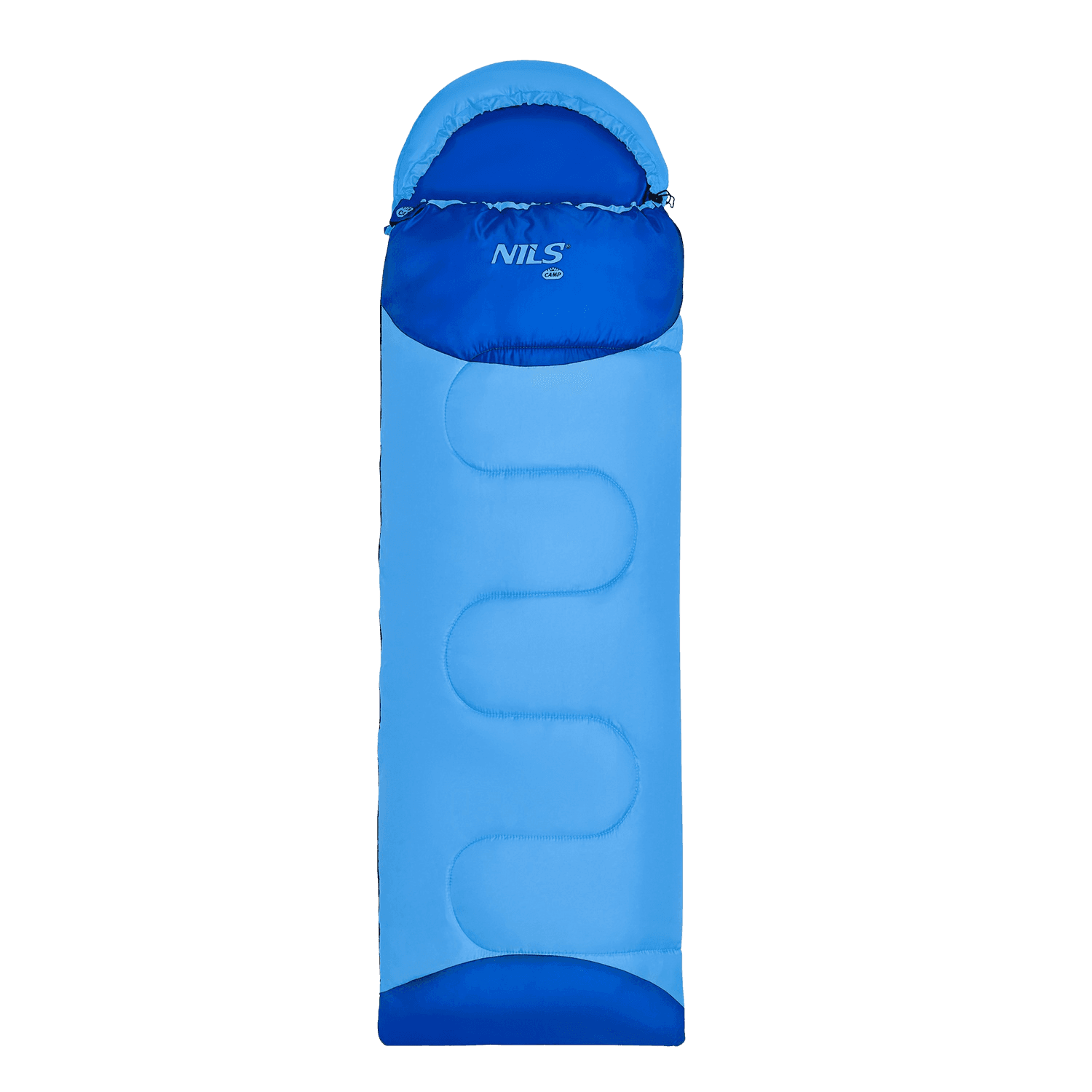 northix, Blue Junior Sleeping Bag, Lightweight, Compact, Product 0