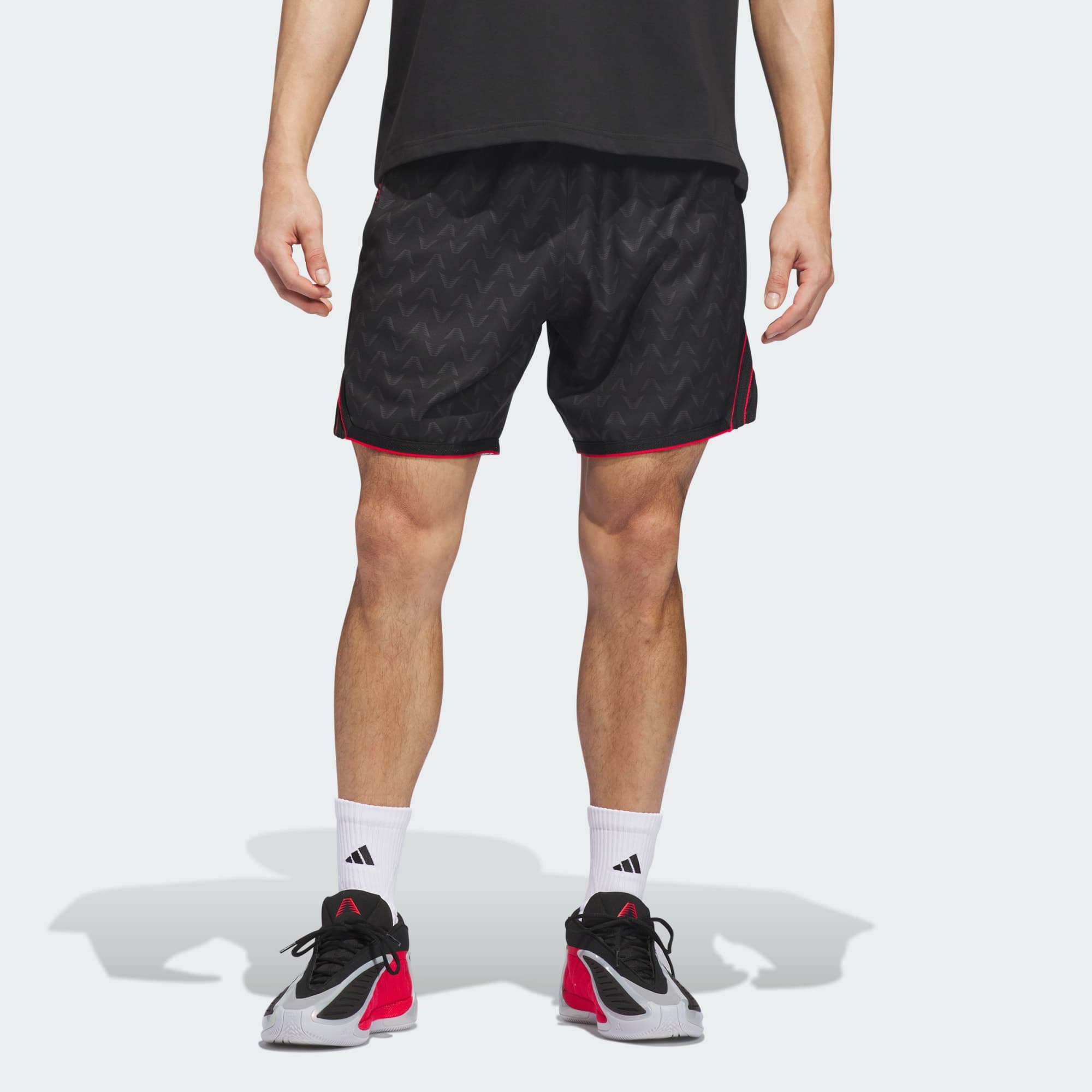Adidas, Adidas Anthony Edwards Crazy Lite Aop Shorts, Model 1