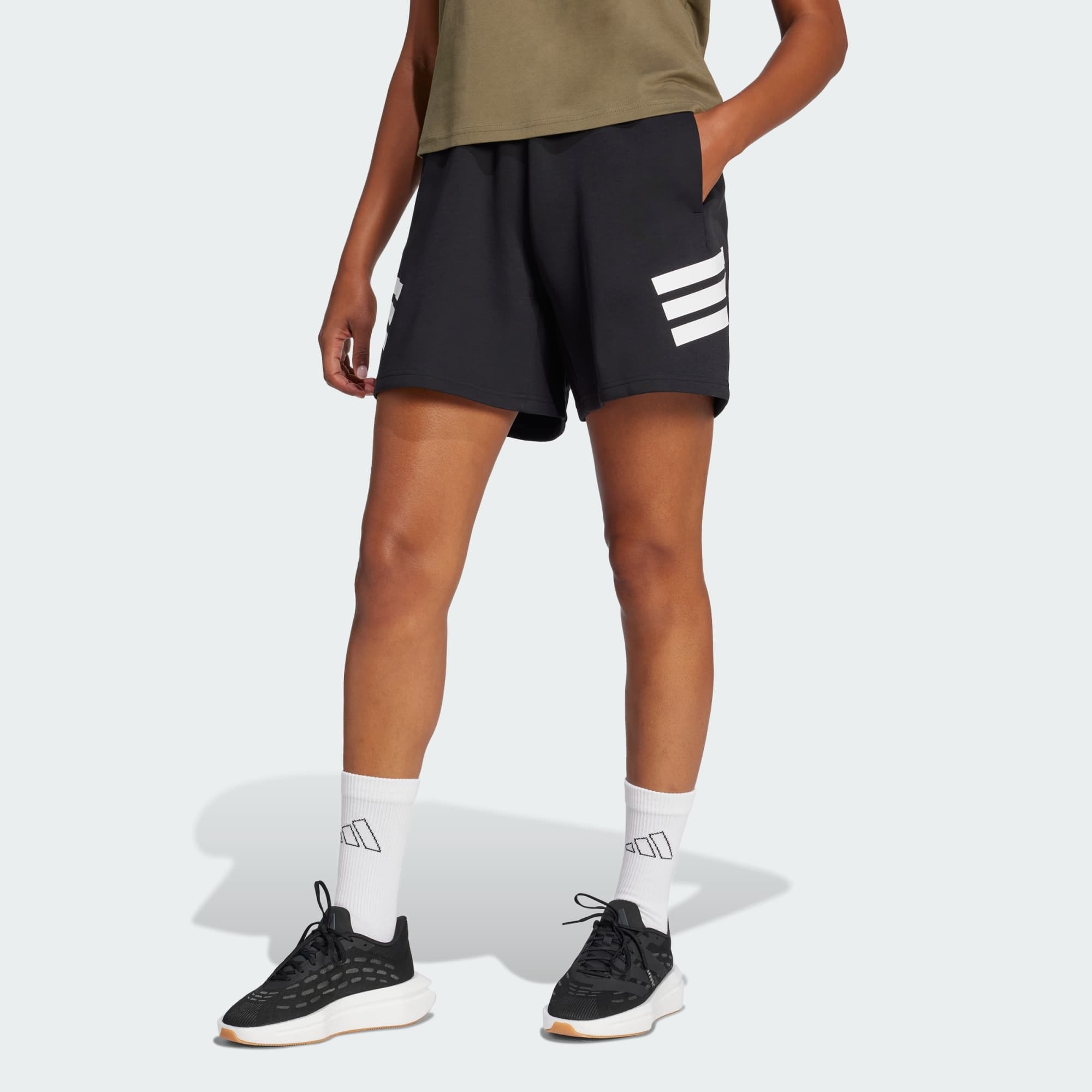 Adidas, Adidas Future Icons 3-stripes Shorts, Model 1