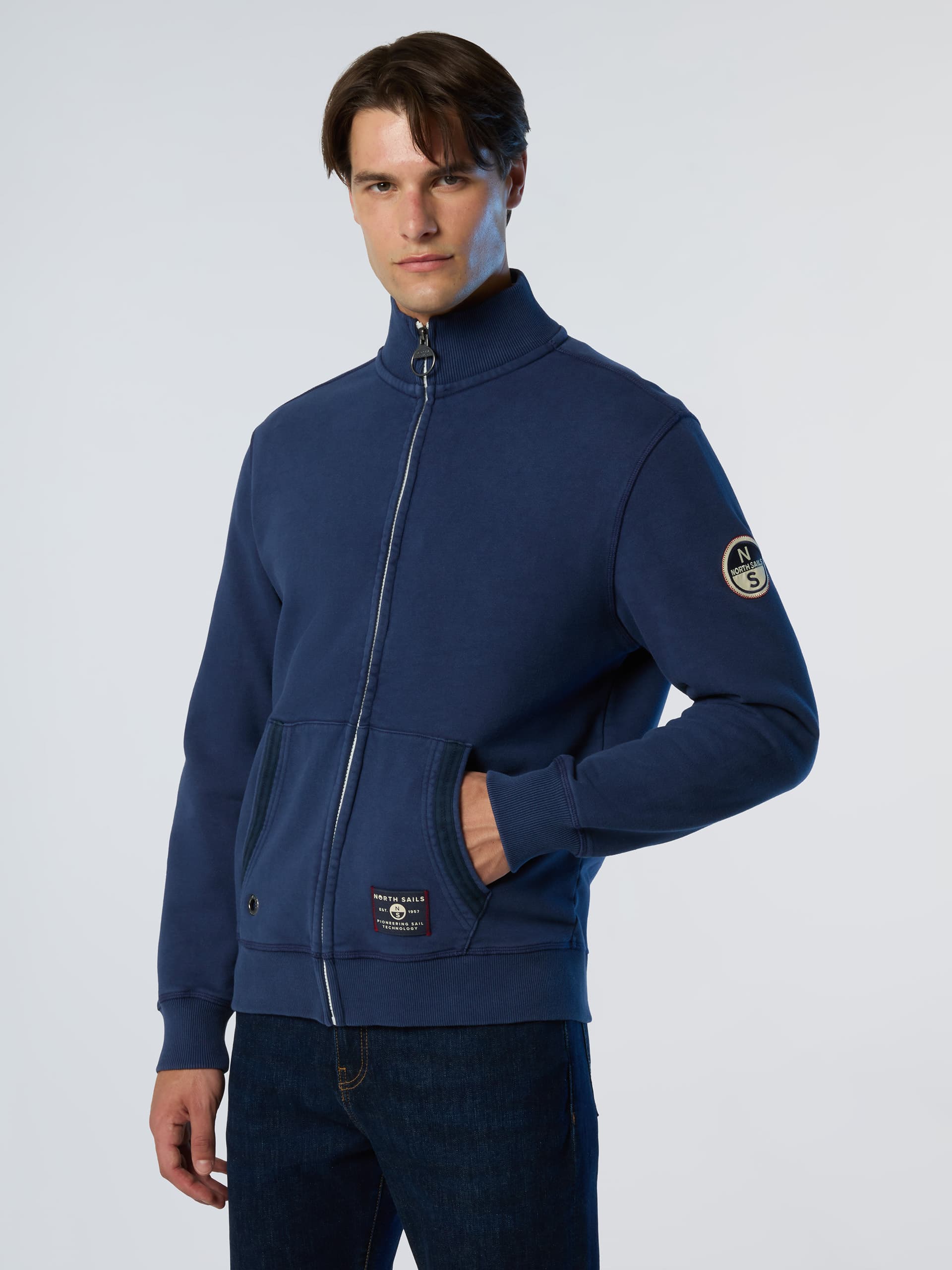 north sails, North Sails Sweatshirt Archival Full-zip, Model 1