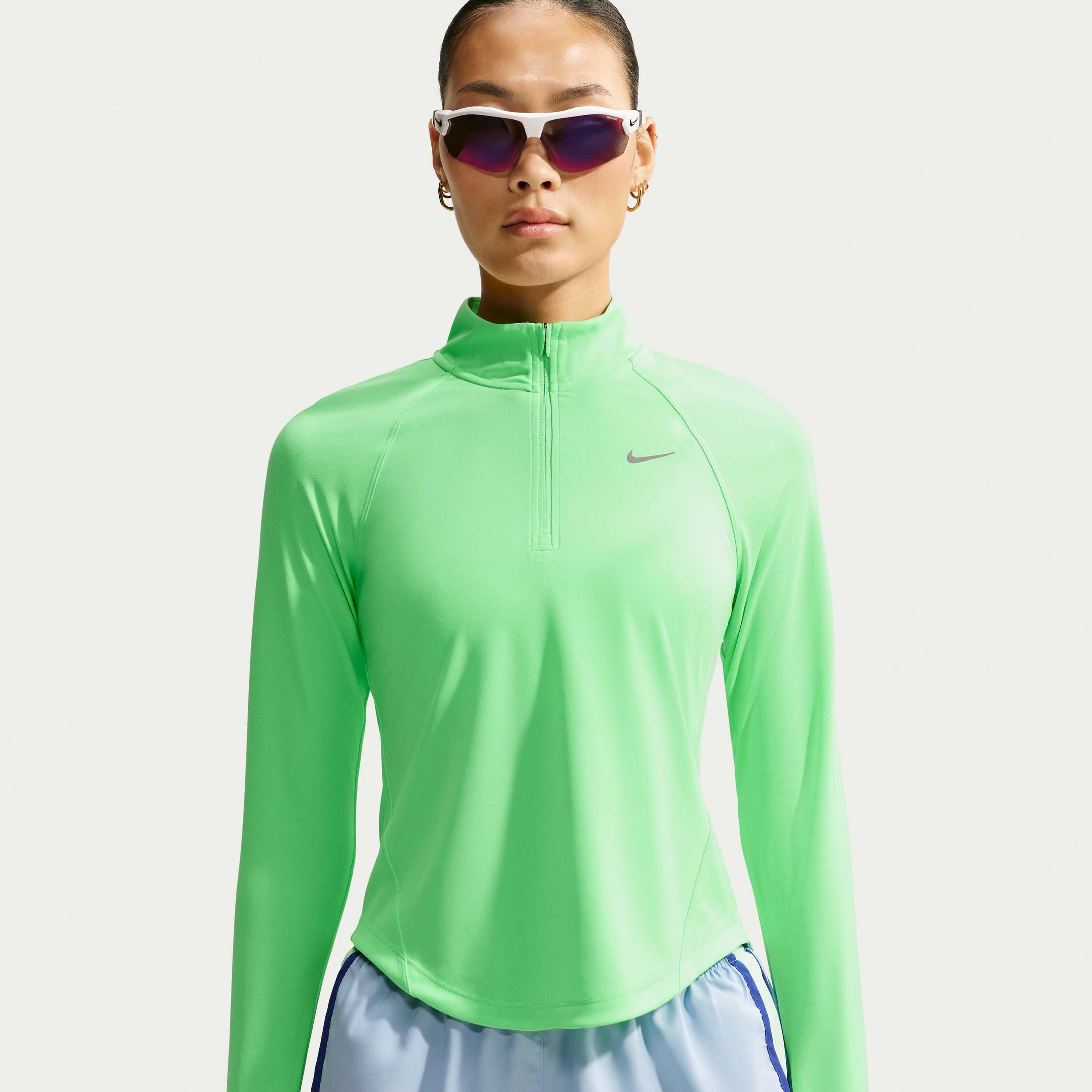 Nike, W NK TEMPO SWSH HBR DF HZ TOP, Model 1