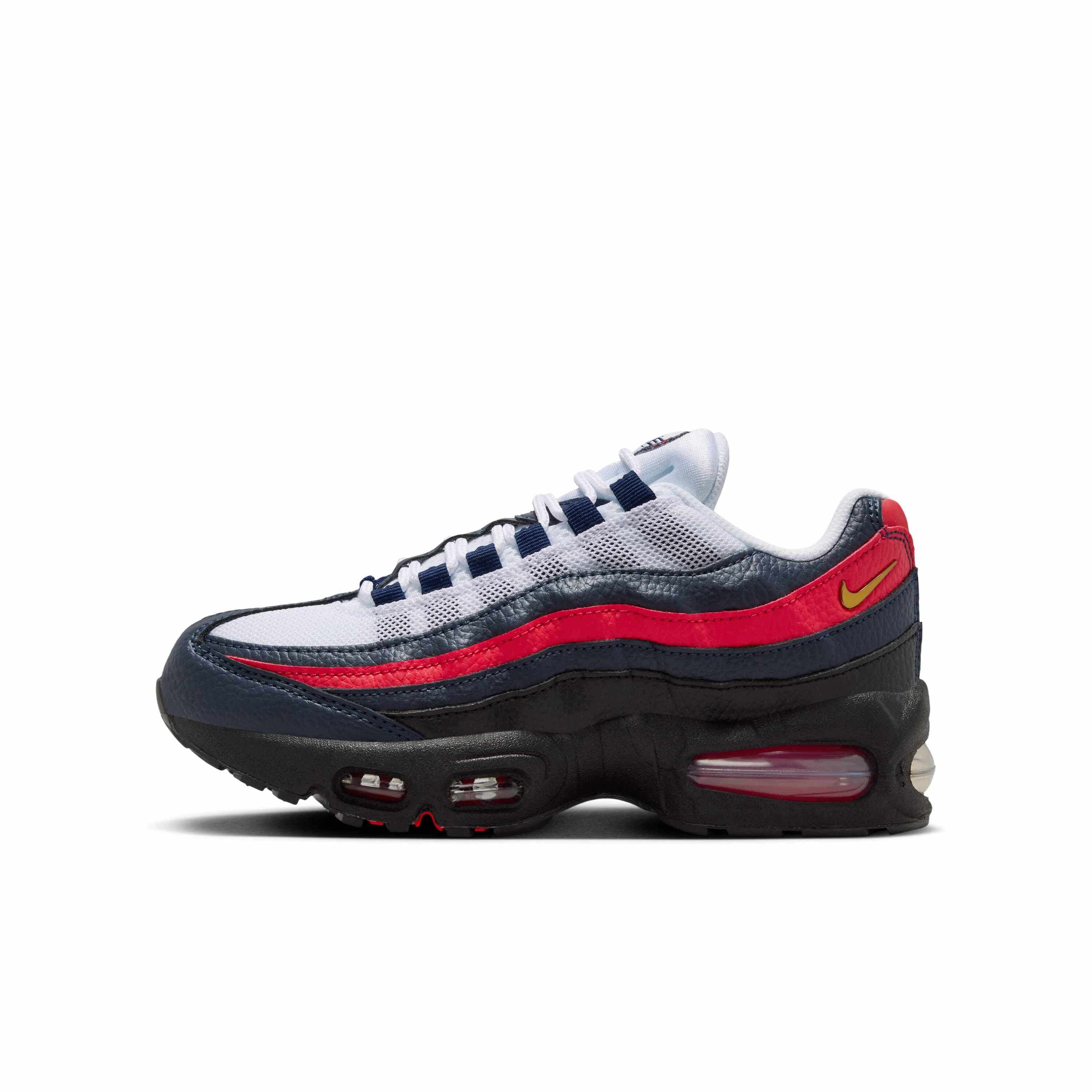 Nike, Older Kids' Shoes Air Max 95 'big Bubble' Ltr Se, Detail 1