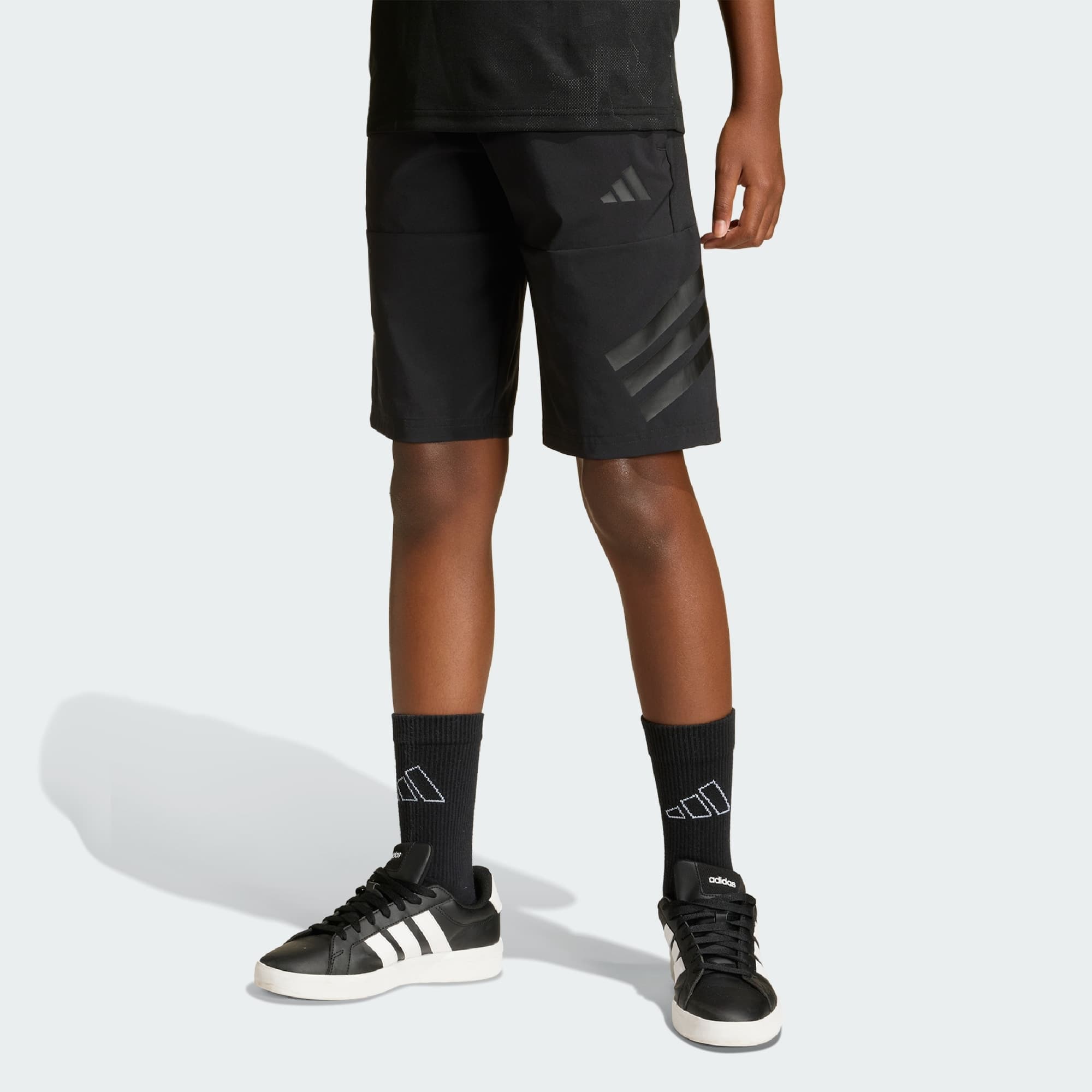 Adidas, Adidas Sport Icons 3-stripes Långa Shorts, Model 1