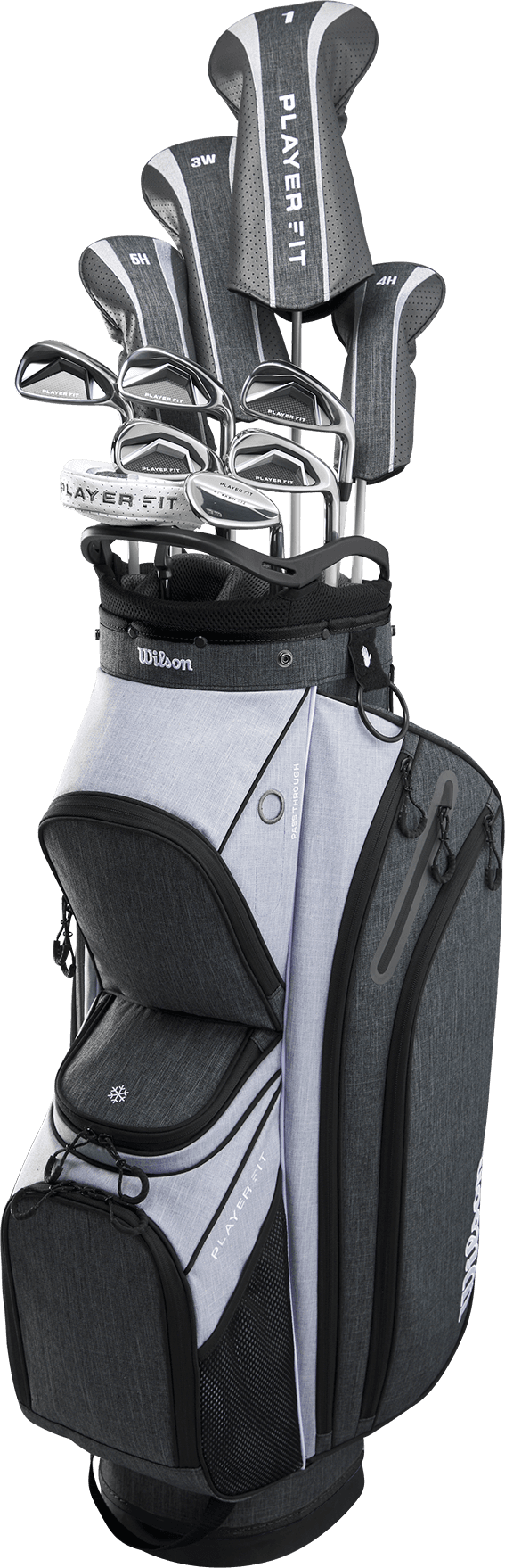 WILSON, W PLAYER FIT RH GRAPHITE SET, Detail 1