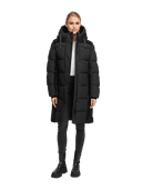 Women Winterjacket Funkelteddy, Black