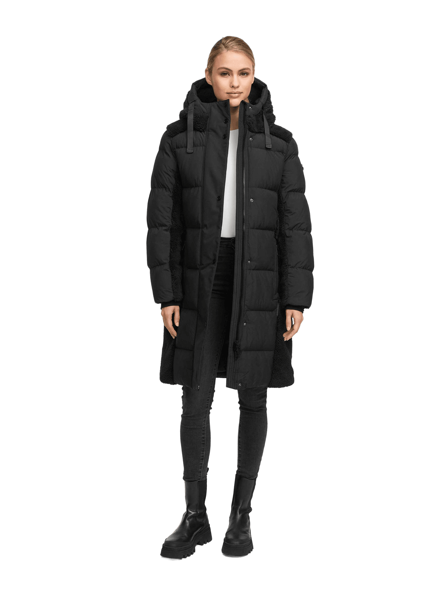 navahoo, Women Winterjacket Funkelteddy, Model 1