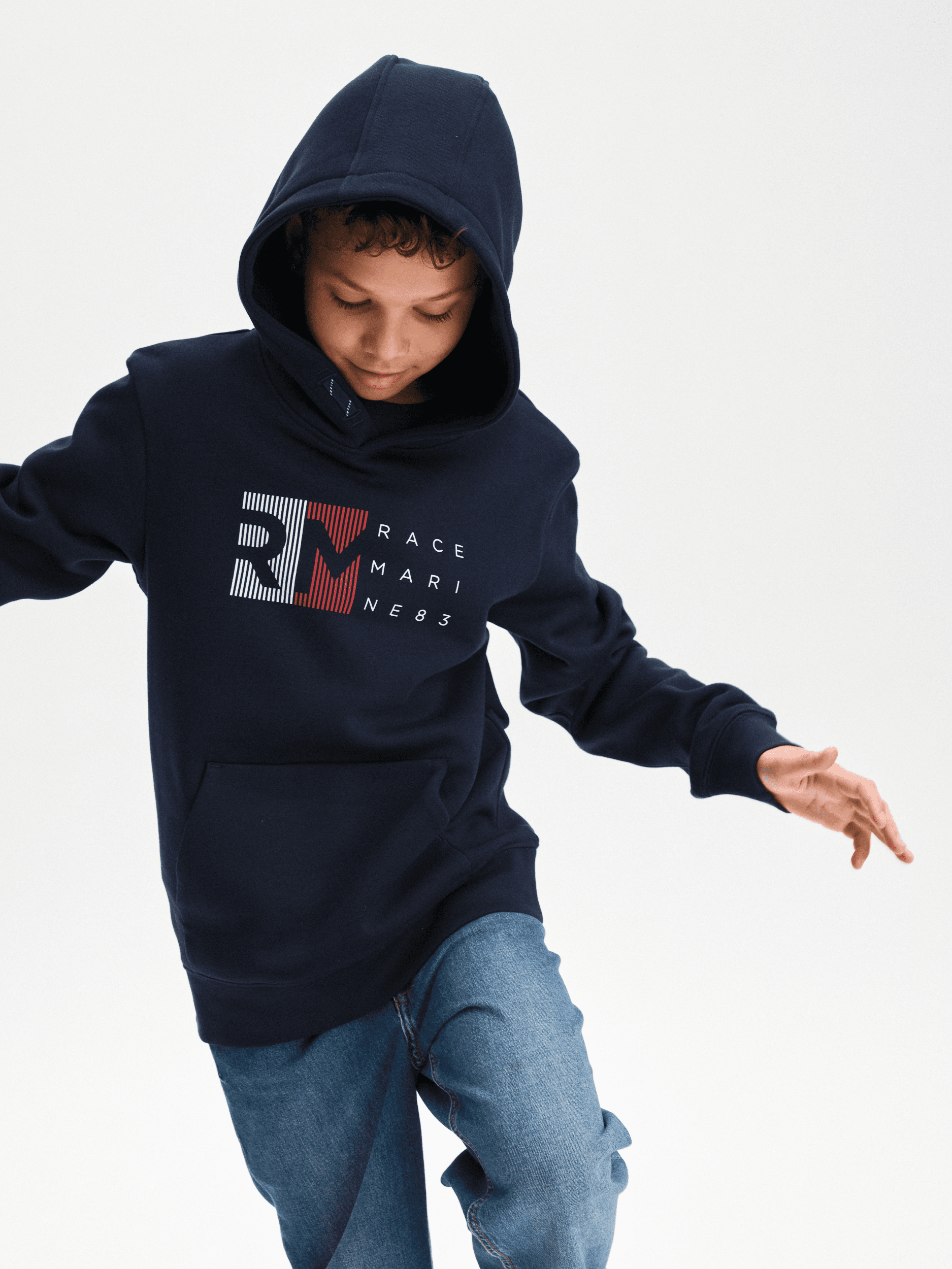 Race Marine, J RACE LOGO HOOD, Model 1