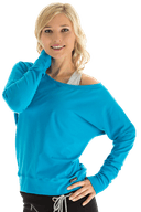 Long-sleeve Shirt Ws2, Turquoise