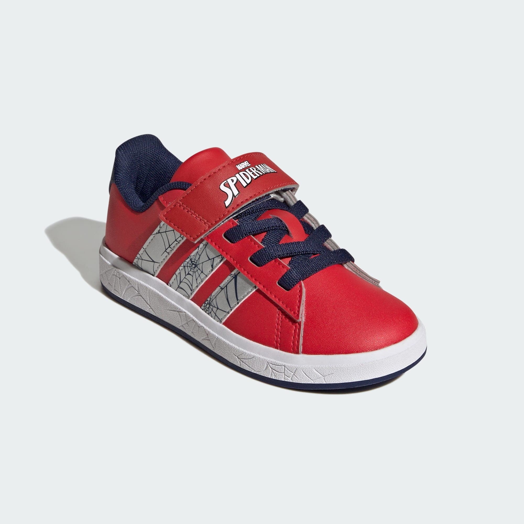 Adidas, Adidas Adidas Marvel Spider-man Grand Court Skor För Barn, Detail 1