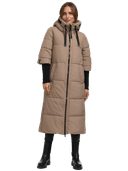 Women Winterjacket Ciao Miau, Grey