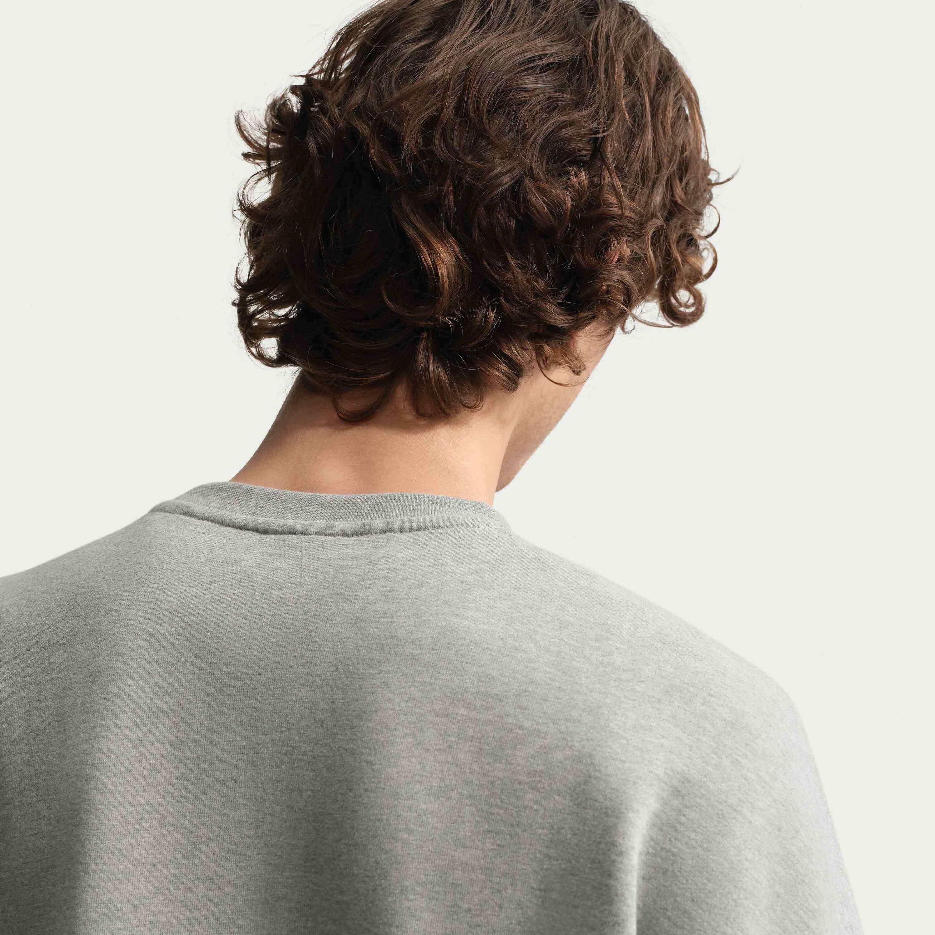 Nike, M CLUB FRENCH TERRY OVERSIZED CREW, Detail 1
