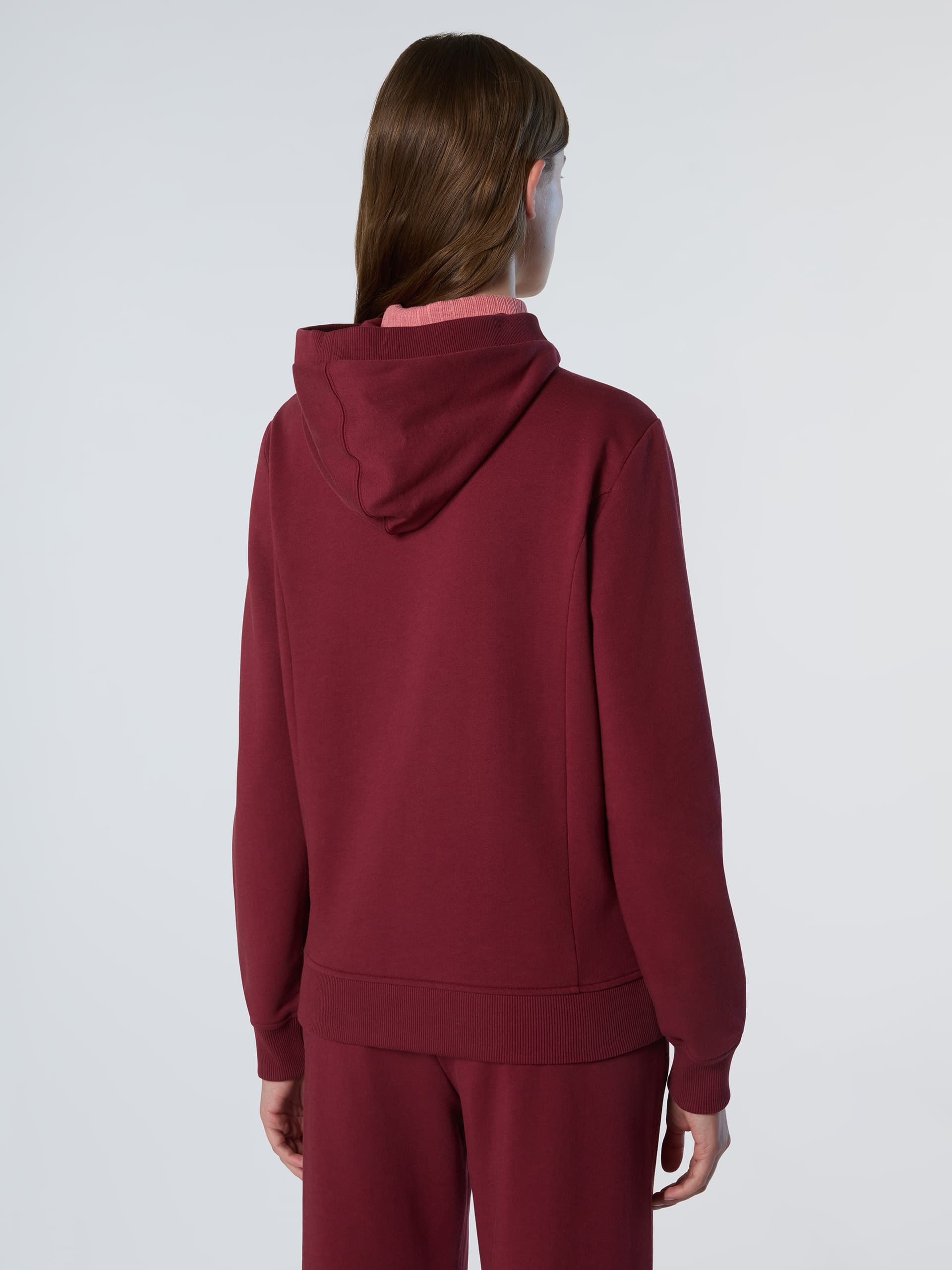 north sails, North Sails Full-zip Hoodie With Tonal Logo, Model 1
